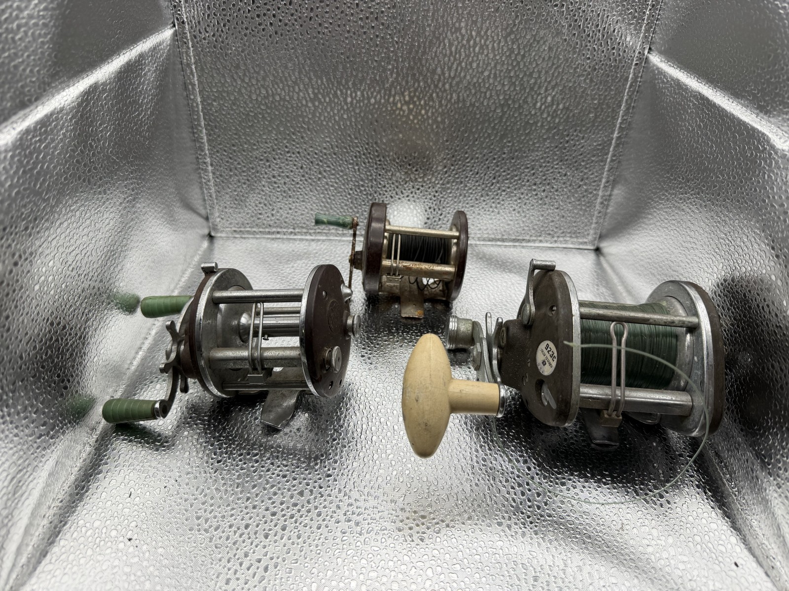 VINTAGE LOT OF 3 FISHING REELS