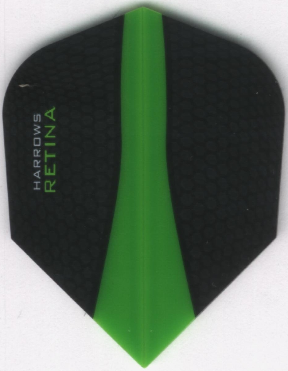 Green RETINA Dart Flights: 3 per set