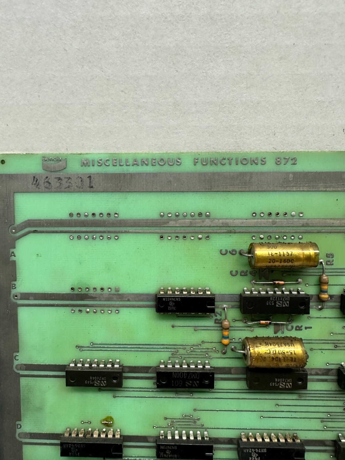 Bendix Miscellaneous Functions 872 Board 3720814U