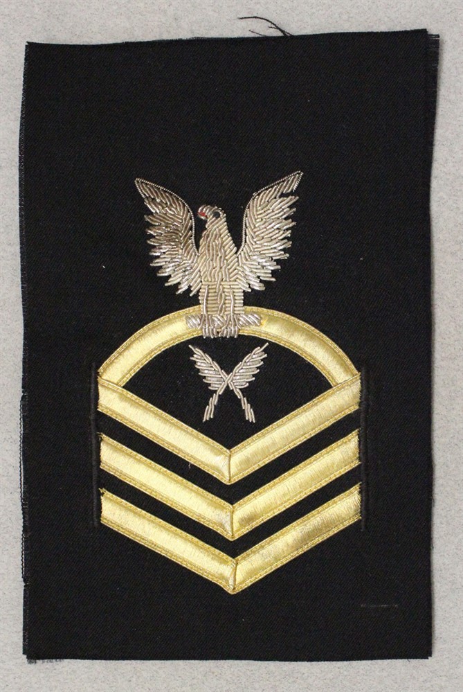 USN Navy Rate 090: CPO, Yeoman - bullion
