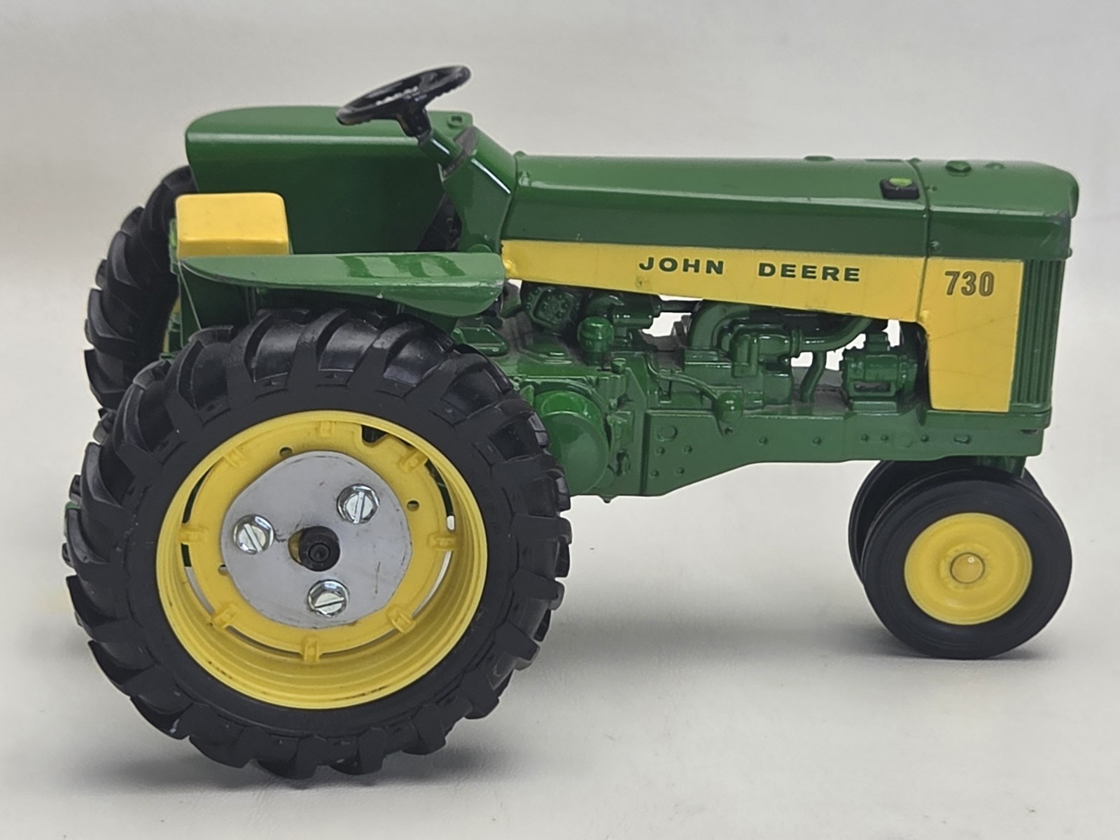 John Deere Precision Classics Model 730 Diesel Tractor 1/16 Scale (Broken) Ertl