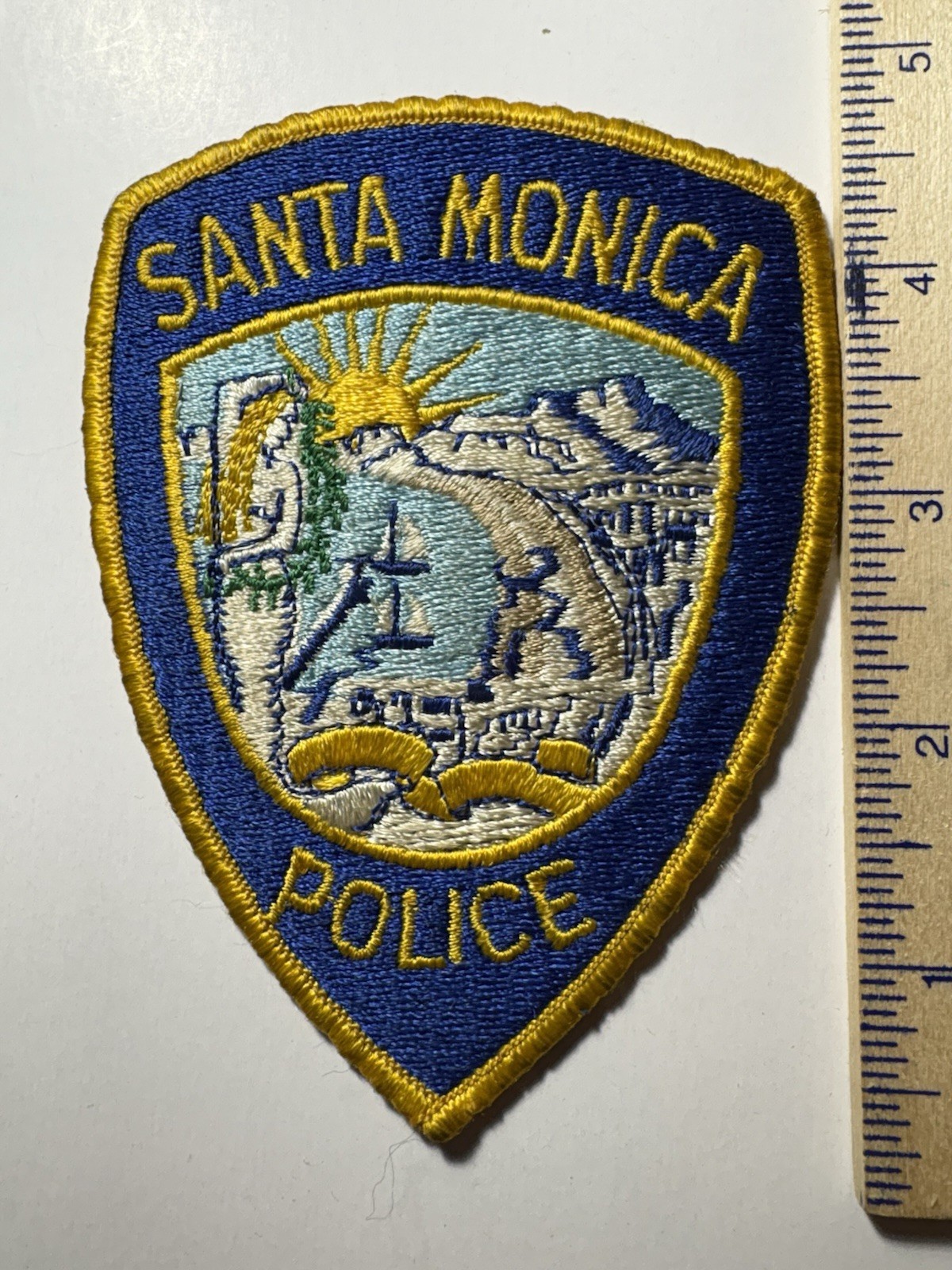 Santa Monica California Police Patch