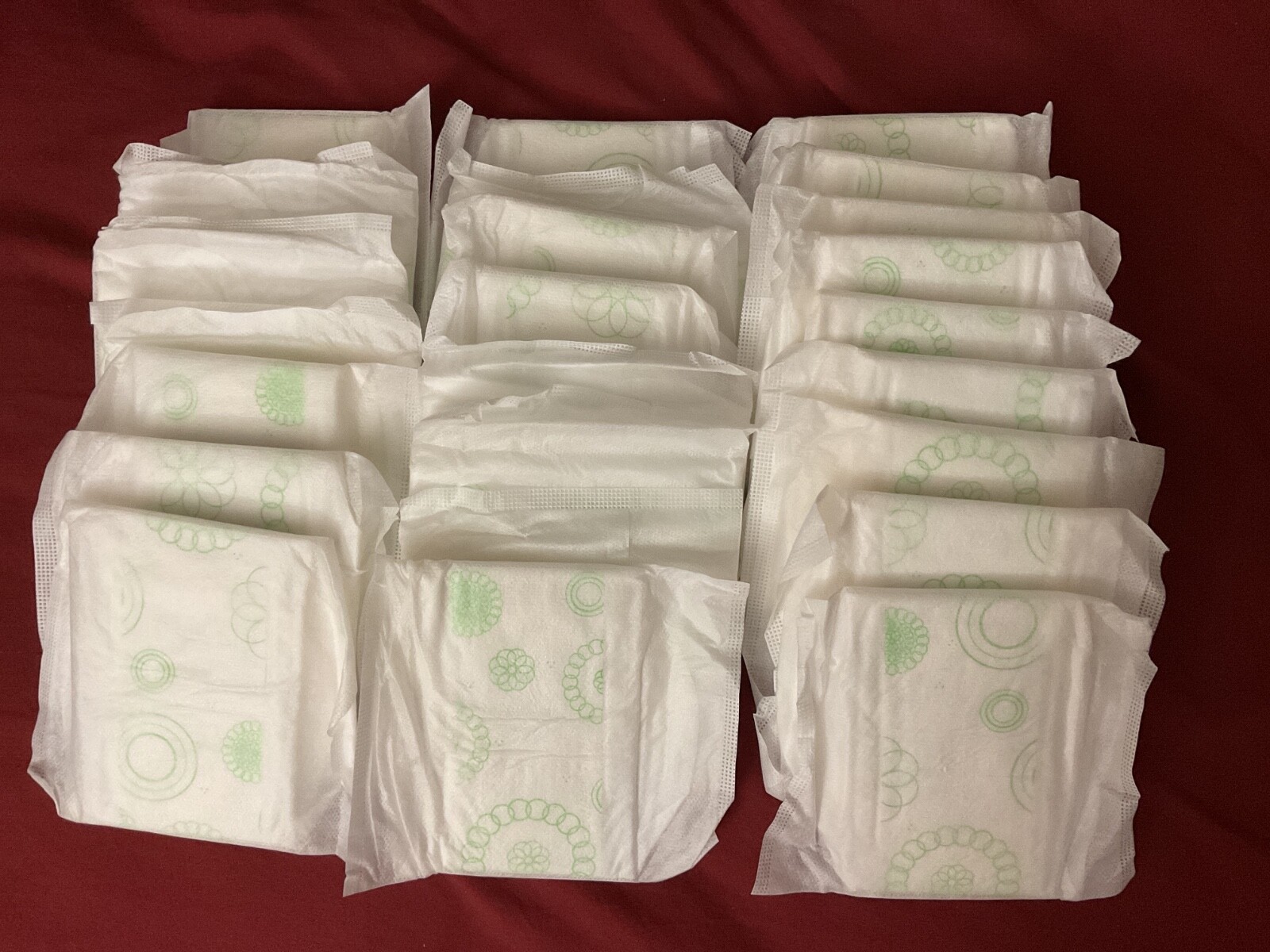Kotex Clean & Secure Overnight Maxi Pads with Wings, 24 ct,individually wrapped