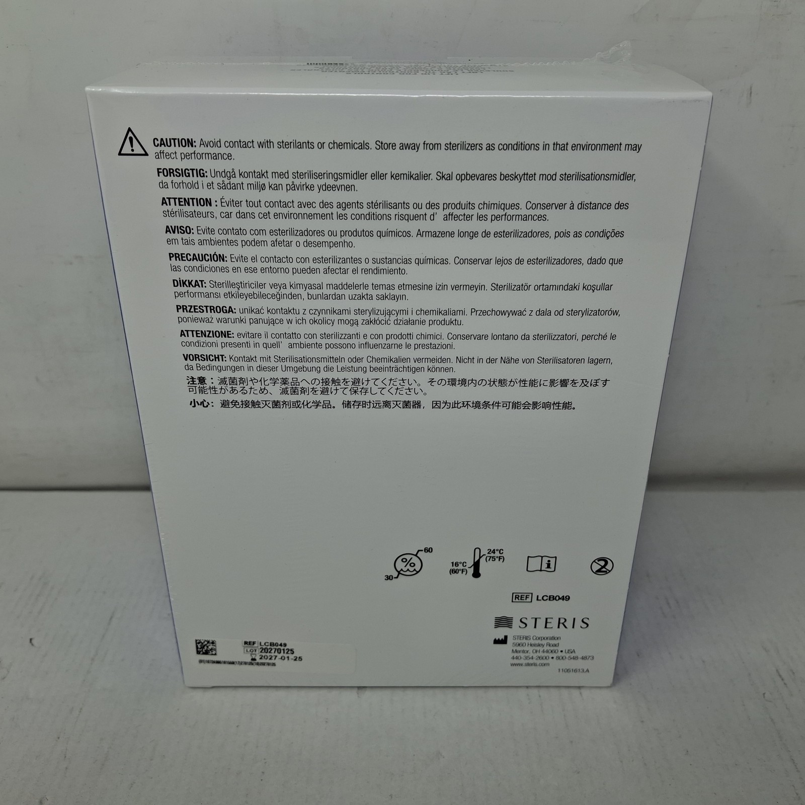 Steris LCB049 Steam Process Challenge Device