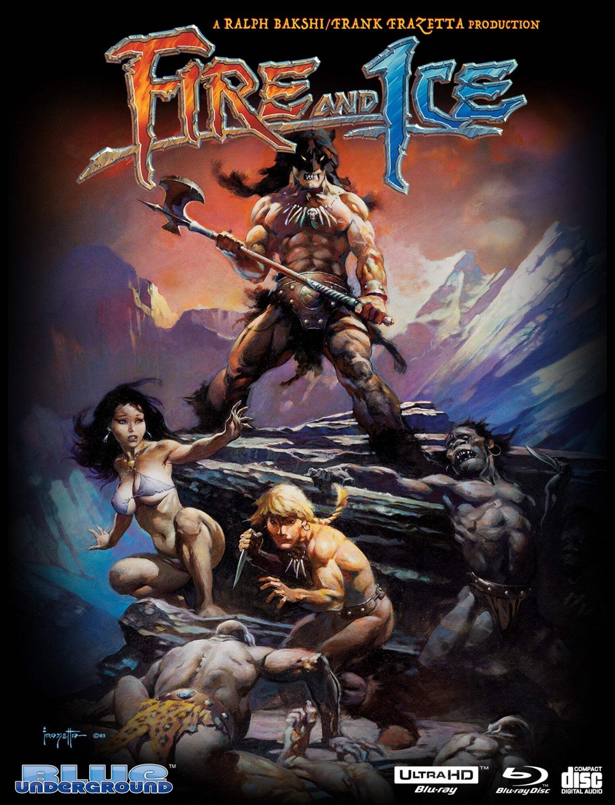 Fire and Ice (Steelbook) (4K Ultra HD + Blu-ray + CD) EXCLUSIVE