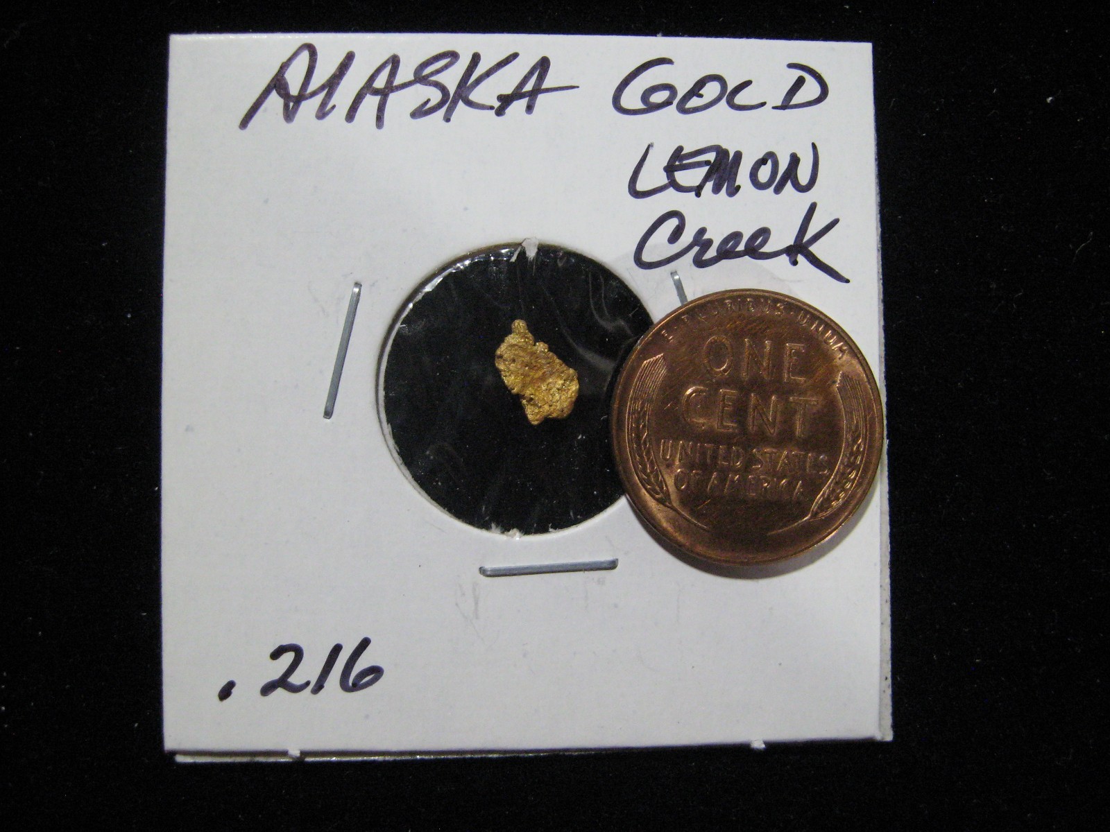 ALASKA GOLD  LEMON CREEK .216 GRAM