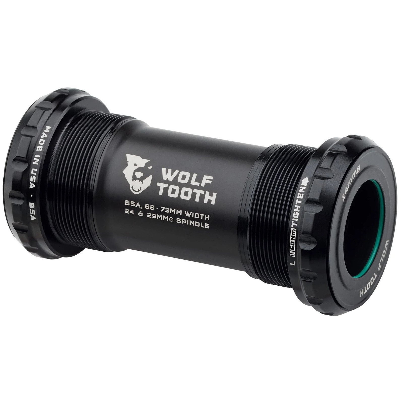 Wolf Tooth 29mm Gold BSA Bottom Bracket - Precision DUB Compatibility