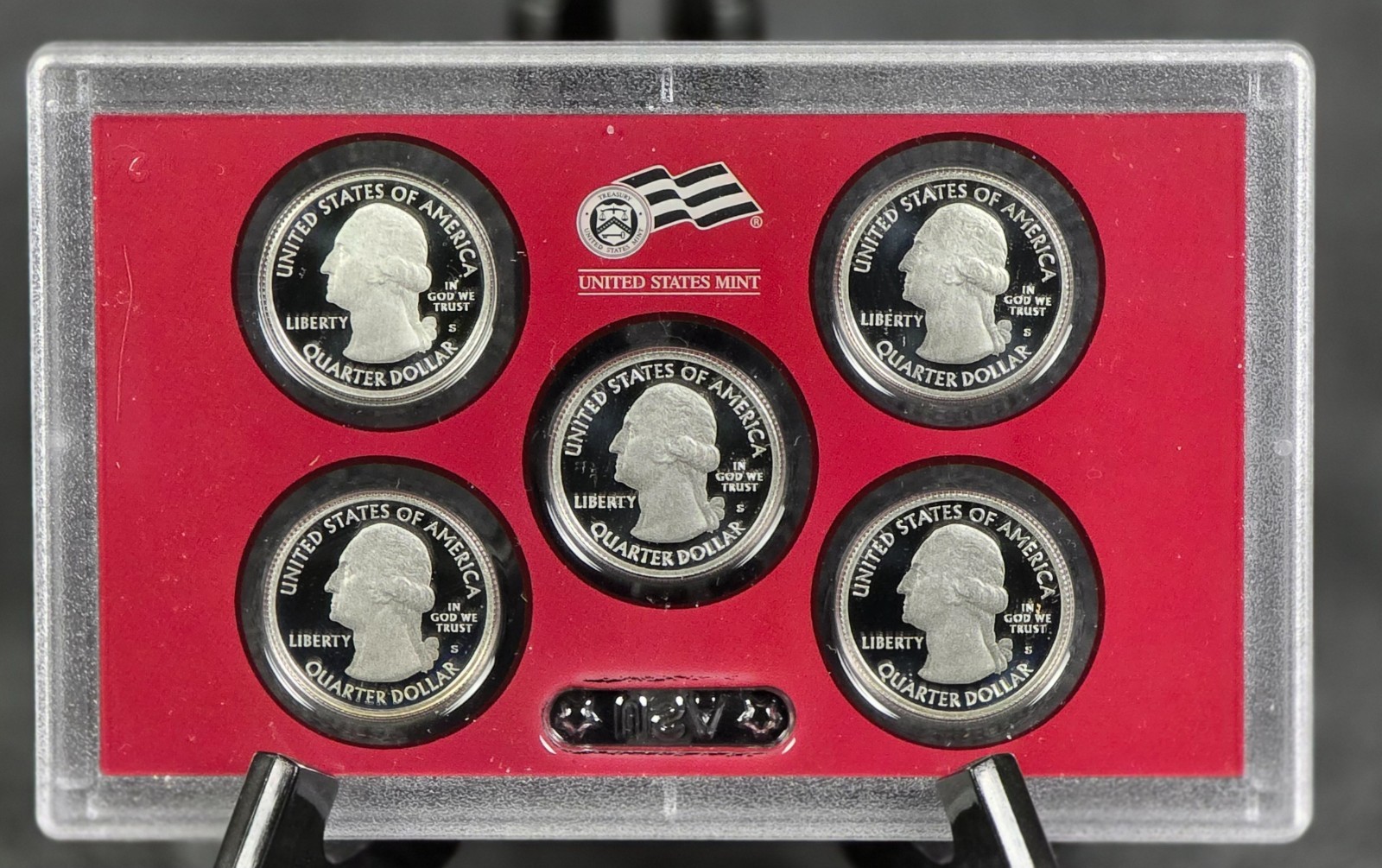 2010 Silver Proof Set U.S. Mint OGP and COA - 14 coins