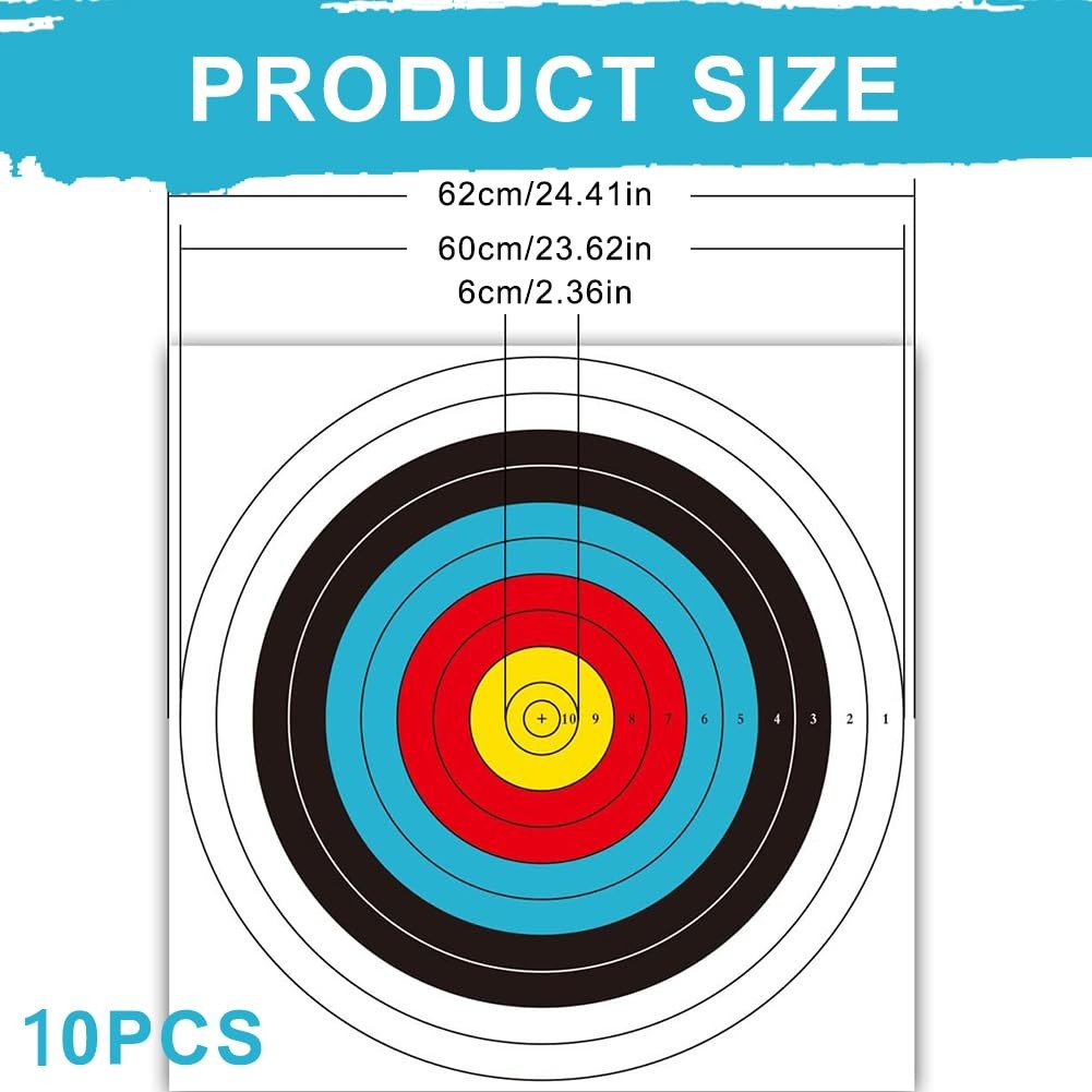 Target Archery, Archery Target Face, Archery Target Pap...