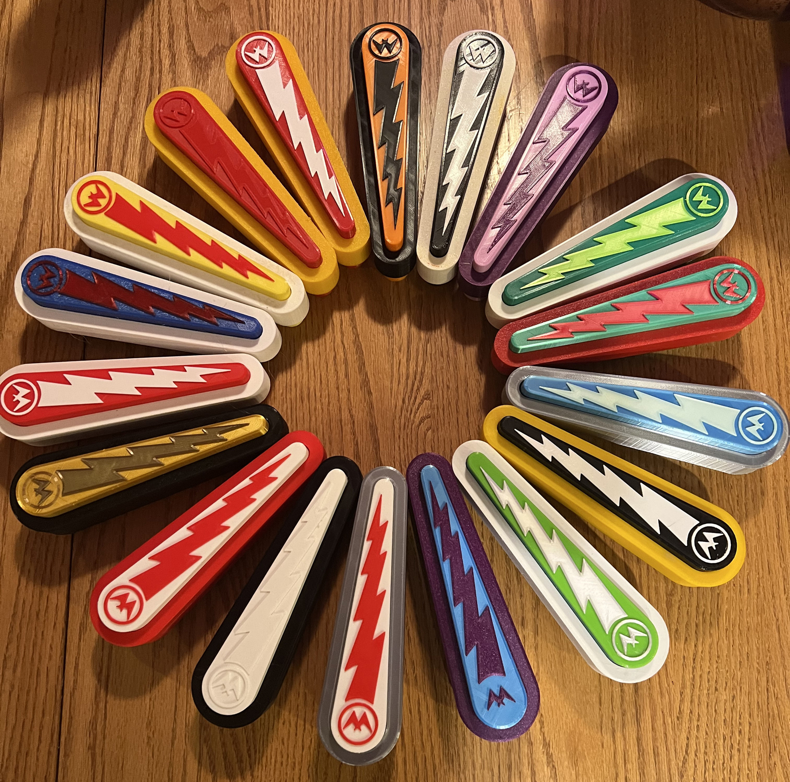 Pinball   Giant Flipper  - Great for Toppers - Trophies- Custom Colors Available