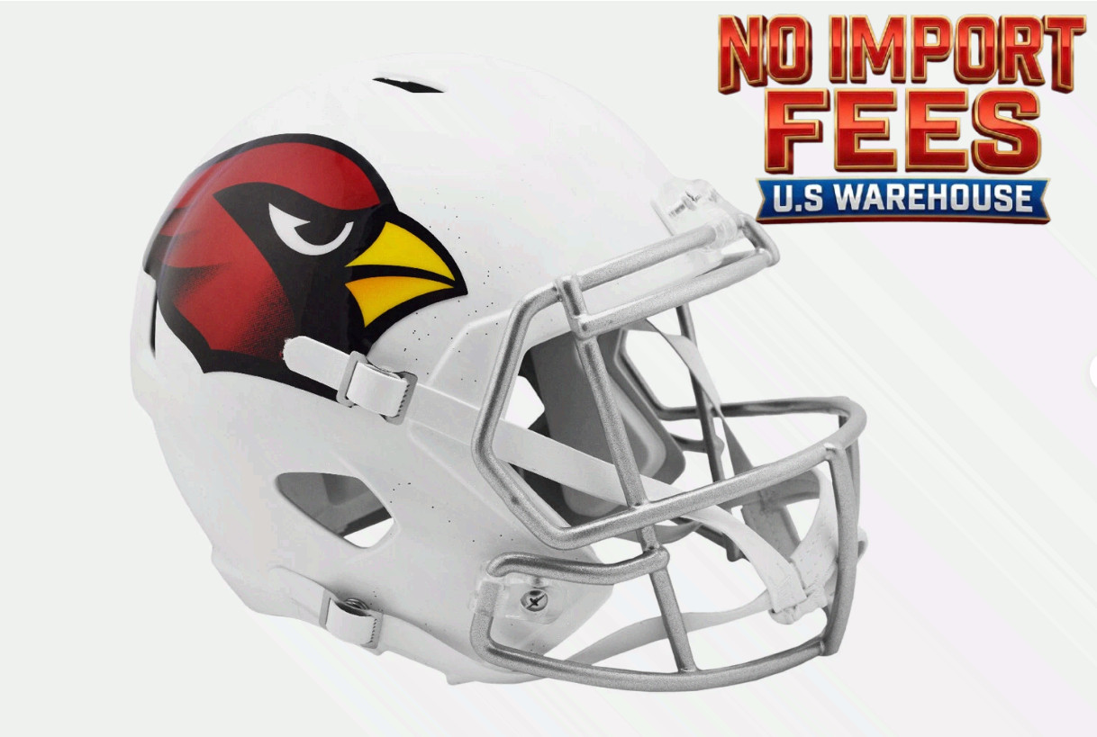 Arizona Cardinals Full Size Speed Replica Football Helmet - NFL.