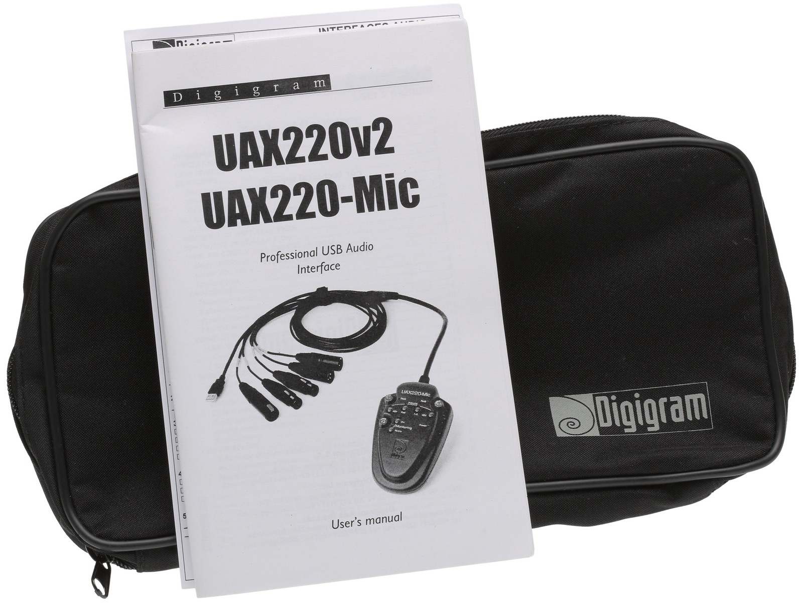 Digigram UAX220-MIC USB Digital Audio Computer Recording Interface Balanced XLR