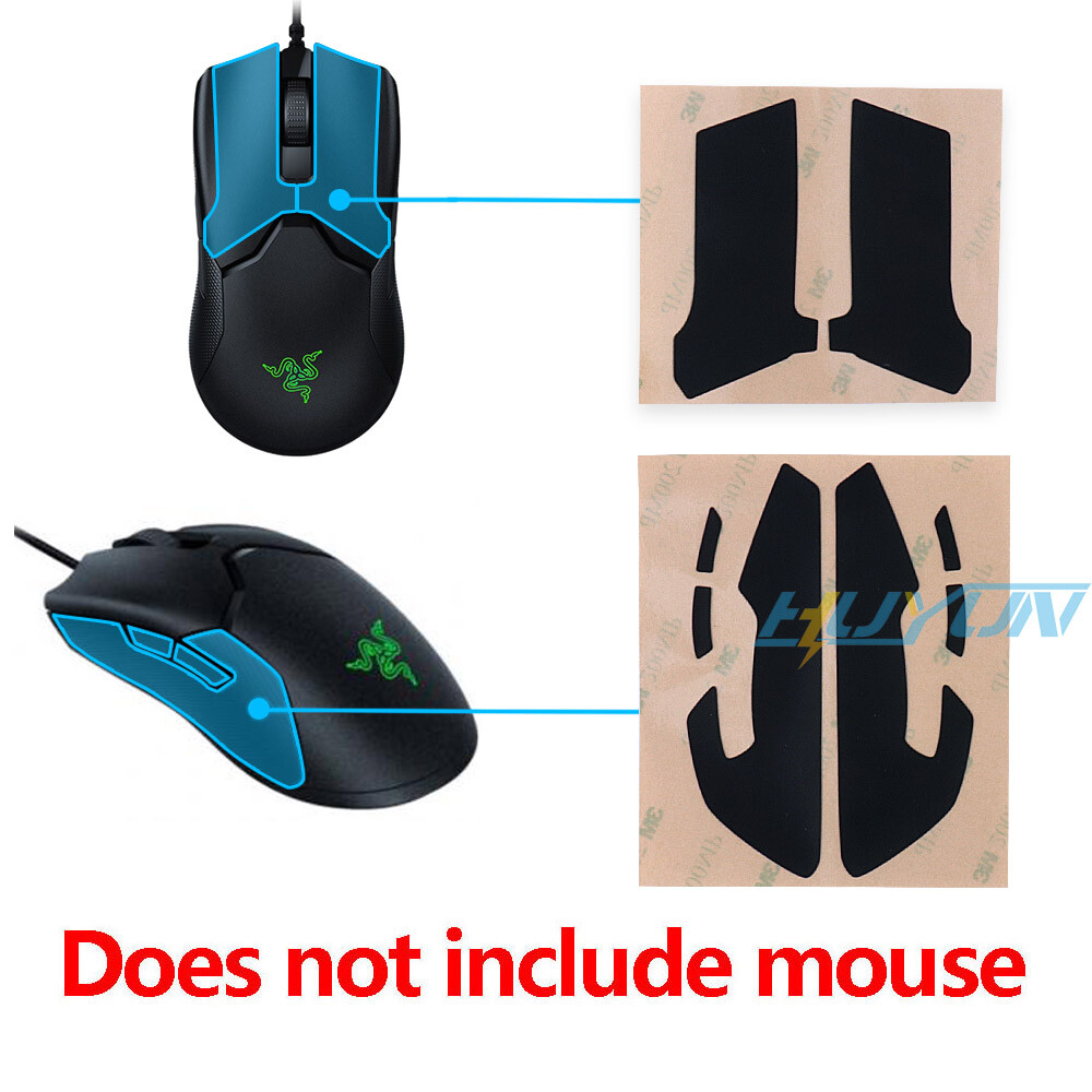 Grip Tape Stickers Antiskid 0.6mm for Razer Viper Ultimate / Viper  gaming mouse