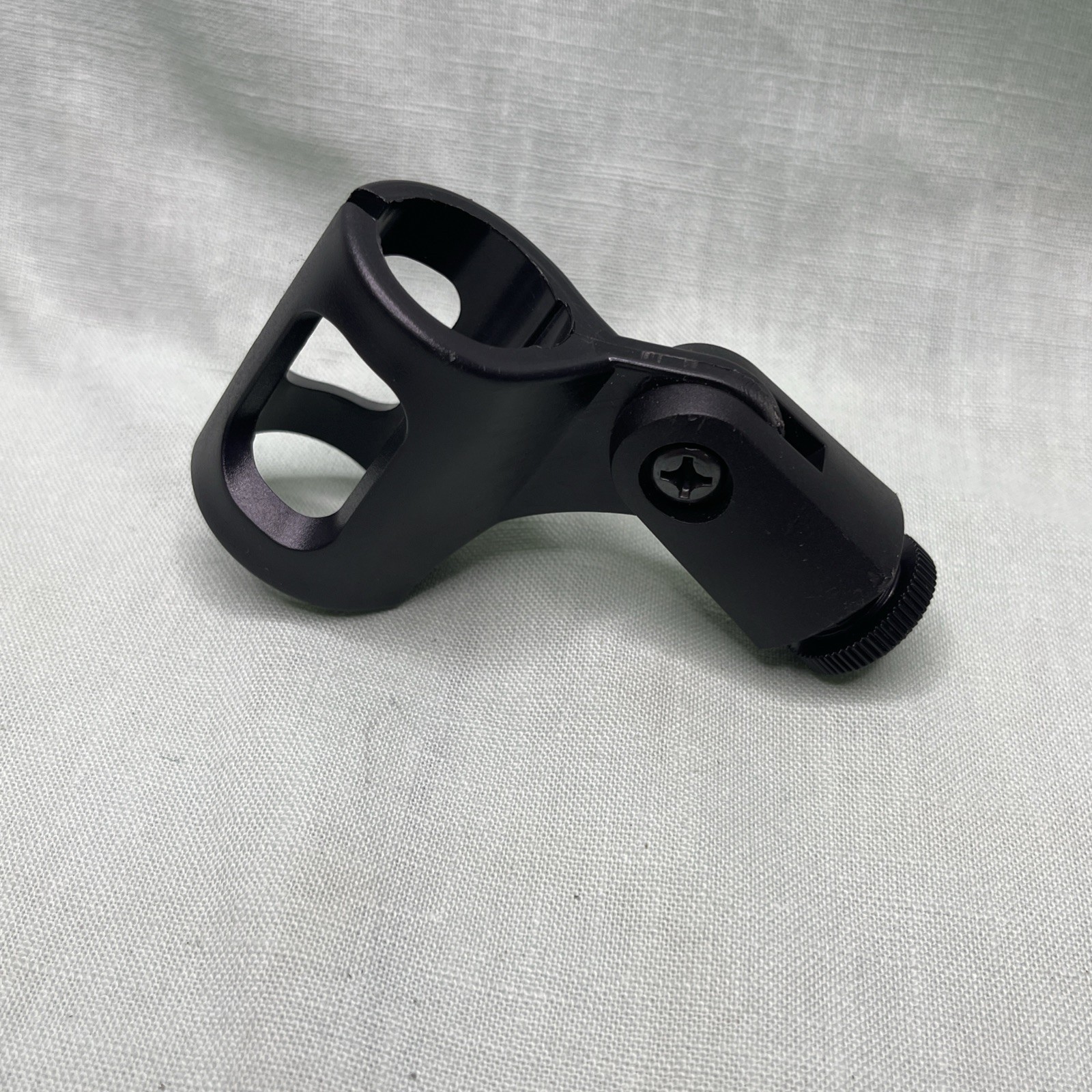 Universal Microphone Clip Holder Mic Stand Mount 5/8 Thread Adjustable