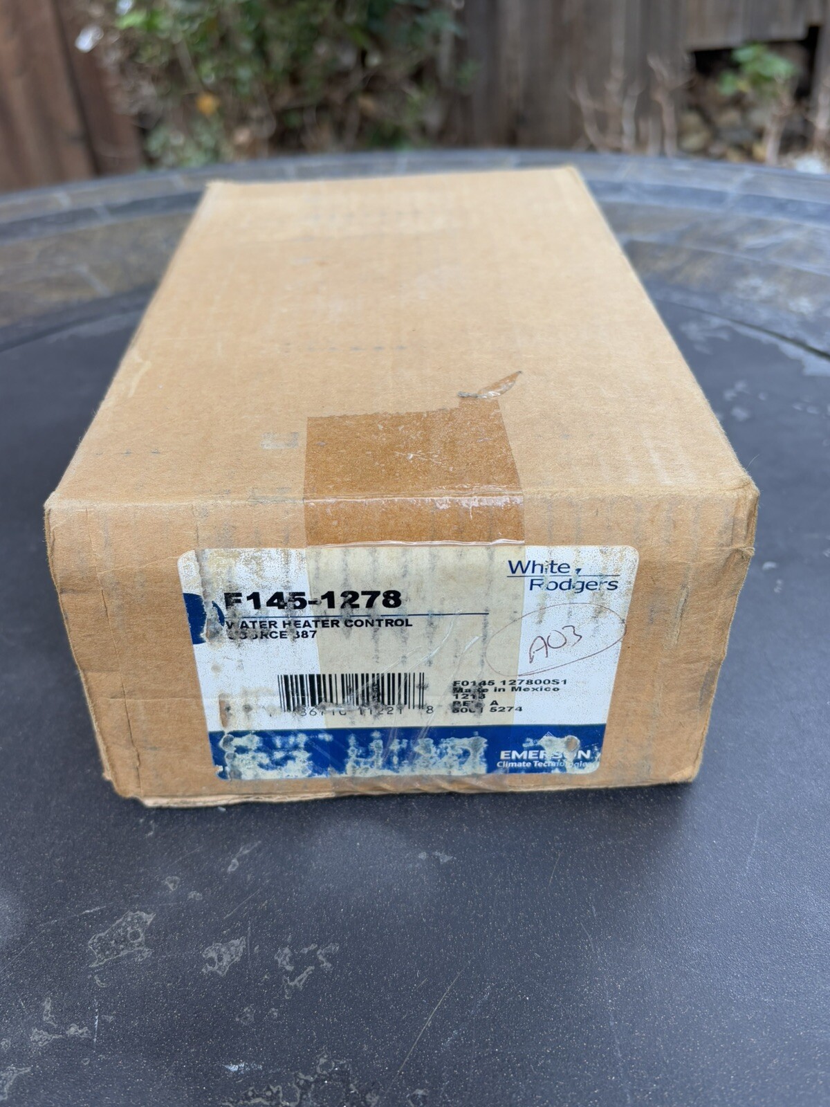 Sears White-Rodgers F145-1278 Water Heater Control for Thermostat Replacement