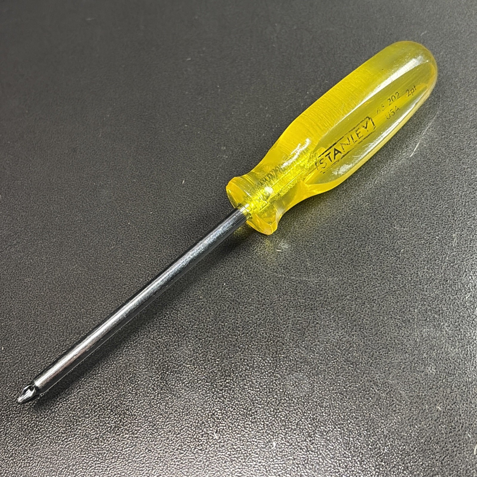 Vintage Stanley Professional 65-202 Phillips Hand Screwdriver 2 Pt Made in USA
