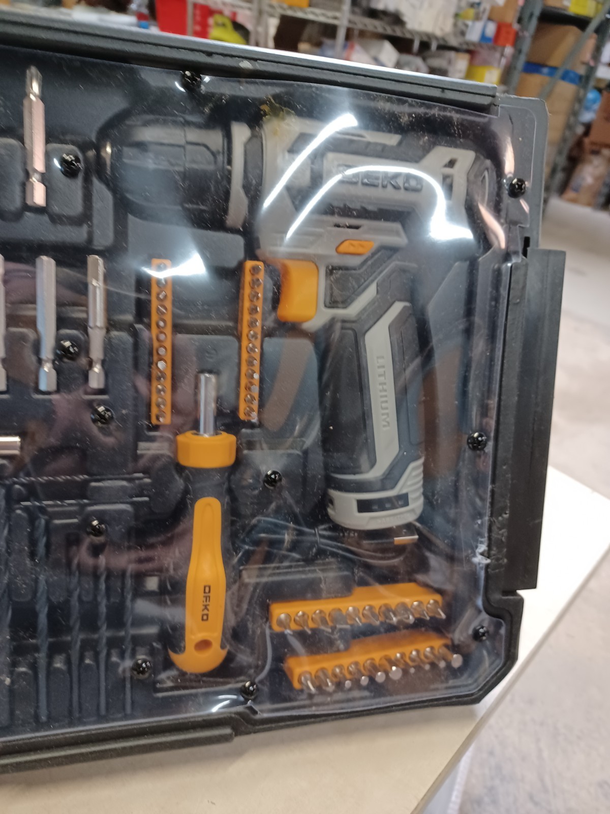 Cordless Drill: DEKO PRO 12V Power Battery Drill Set