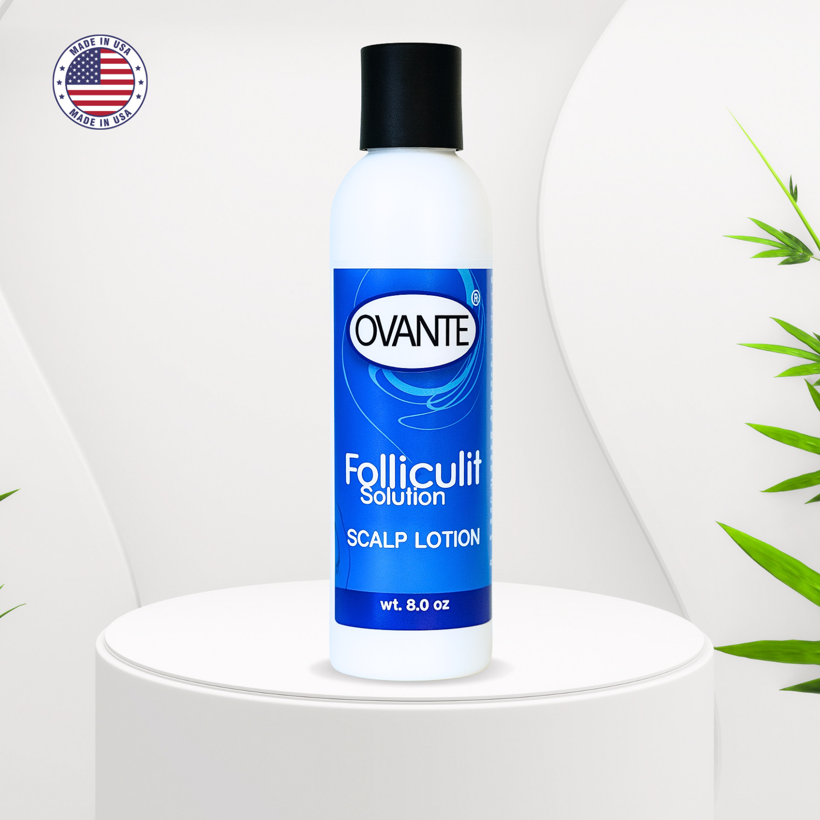 Ovante Folliculit Solution Leave-In Extra Strength Scalp Lotion 8oz