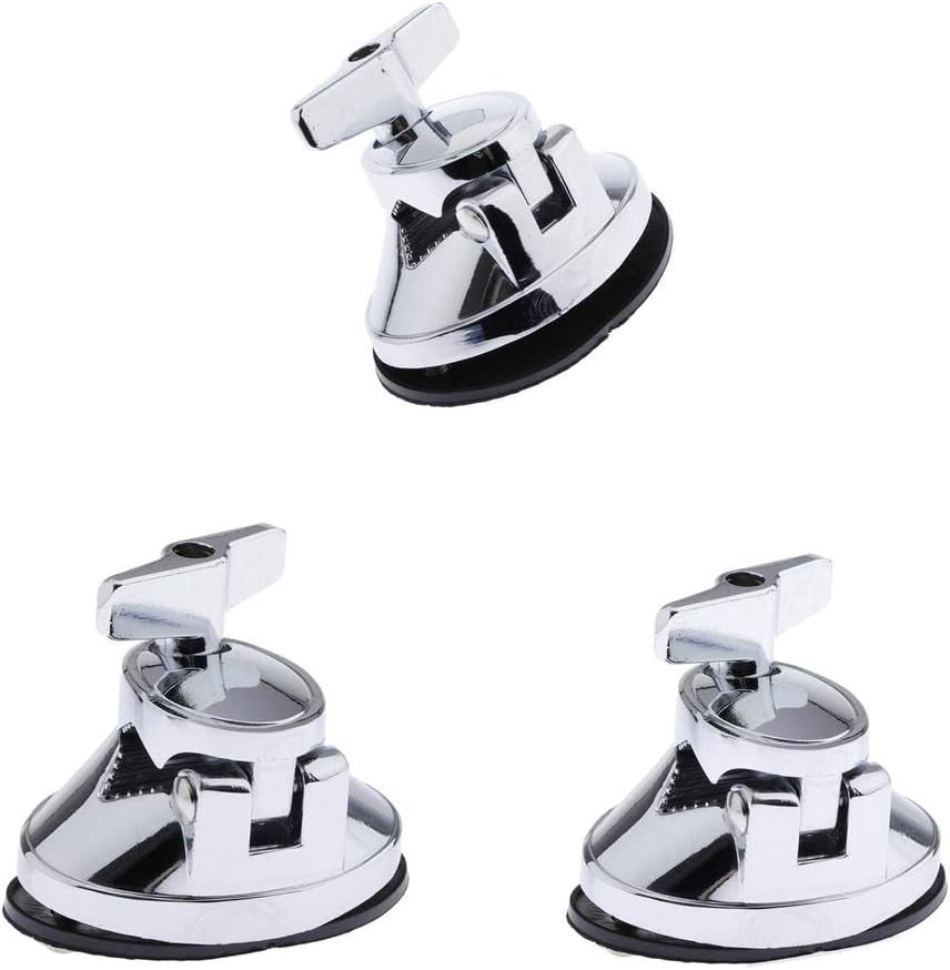 Pack of 3 Tom Drum Kit Mount Bracket Floor Tom Leg Clamp Holder Instrument Parts
