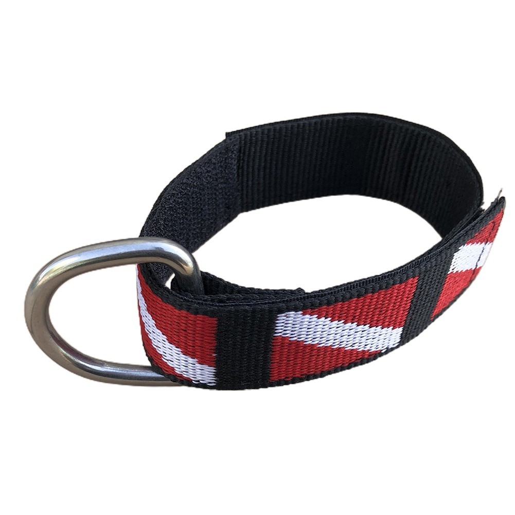 Wrist Strap Diving Adjustable Beautiful Diving Flag Pattern Easy To Use Nylon