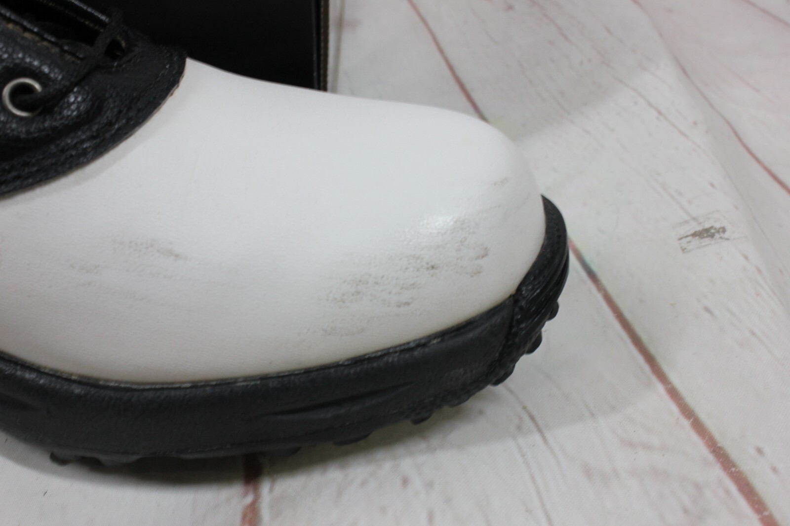 Footjoy Size 5 M Golf Cleats Leather Lace Up