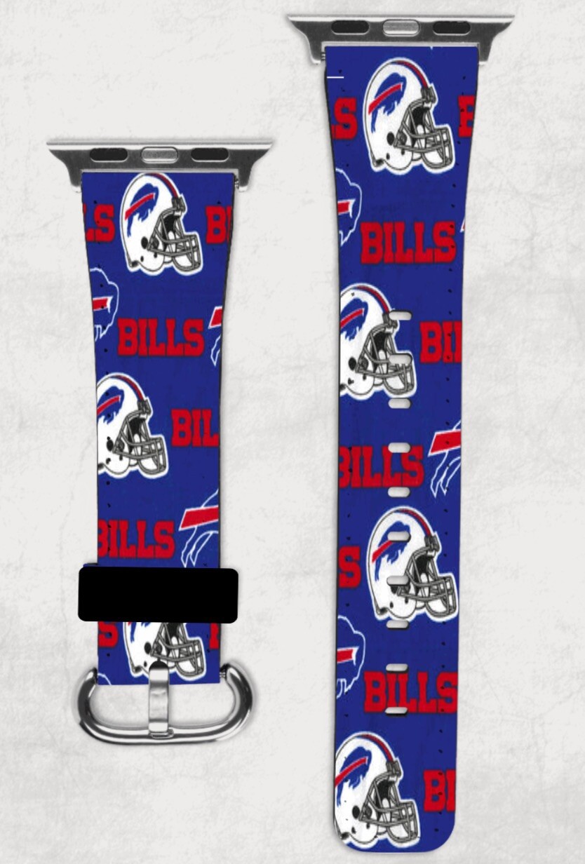 Buffalo Bills Apple Watch Band NEW 38/40/41 & 42/44/45 NFL Football Bills Mafia
