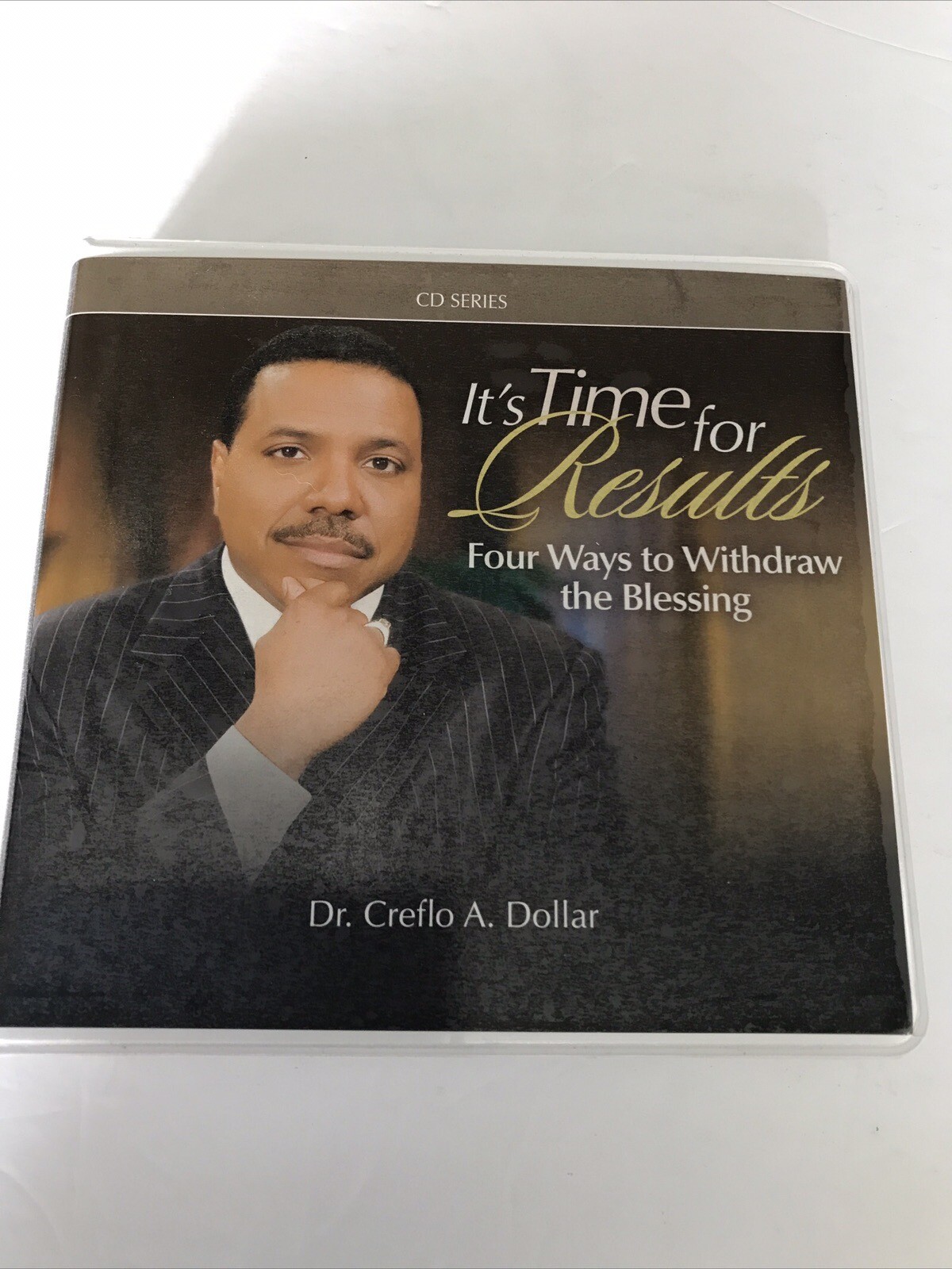 Creflo Dollar - It's Time For Results - 4 Message CD Series - 4 Disc Set