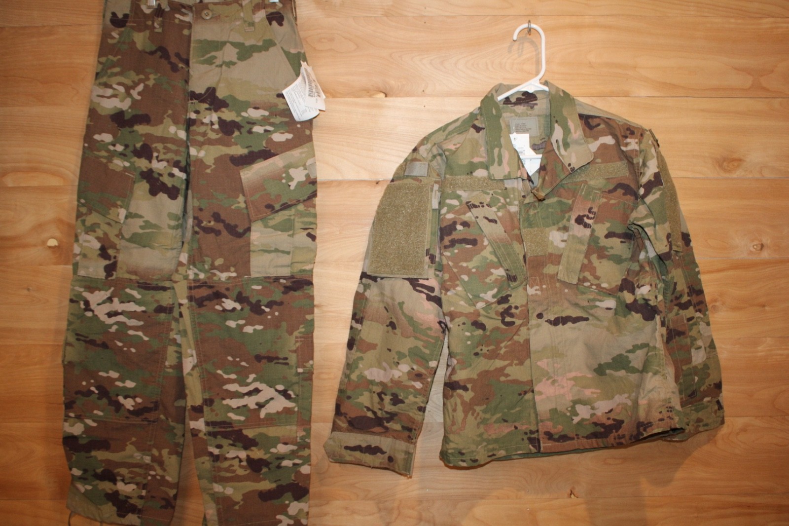 US Army OCP Multicam FR Combat Uniform Set XS X-Short ACU Coat Pants NWT