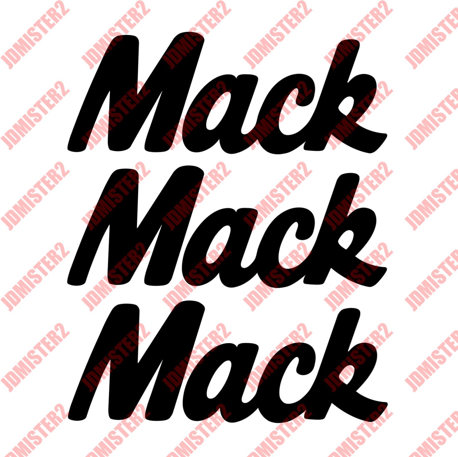 MACK TRUCKS Decal Mack Trucks Stickers Die Cut Vinyl Any Size Any Color