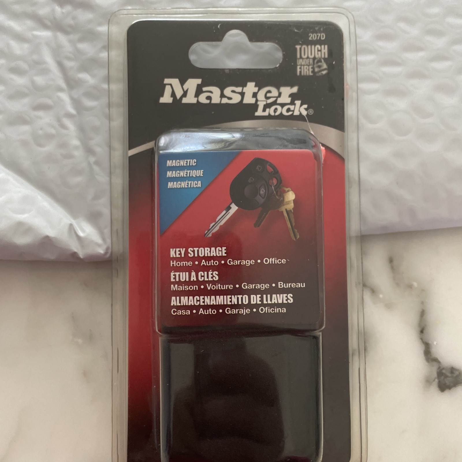 Master Lock LARGE MAGNETIC Key Storage P16613 207D New
