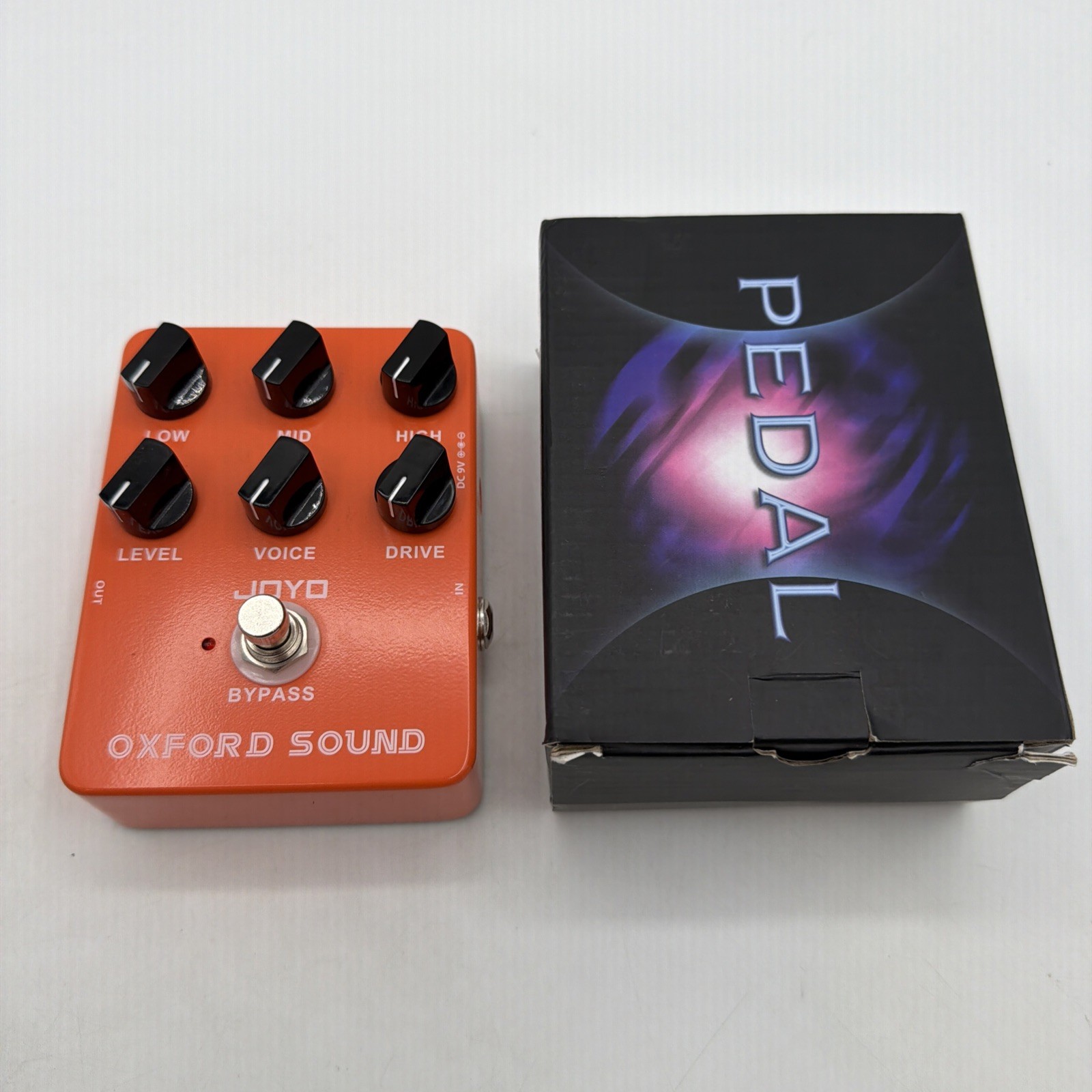 JOYO Oxford Sound Overdrive Guitar Pedal Amplifier Simulation Distortion Effect