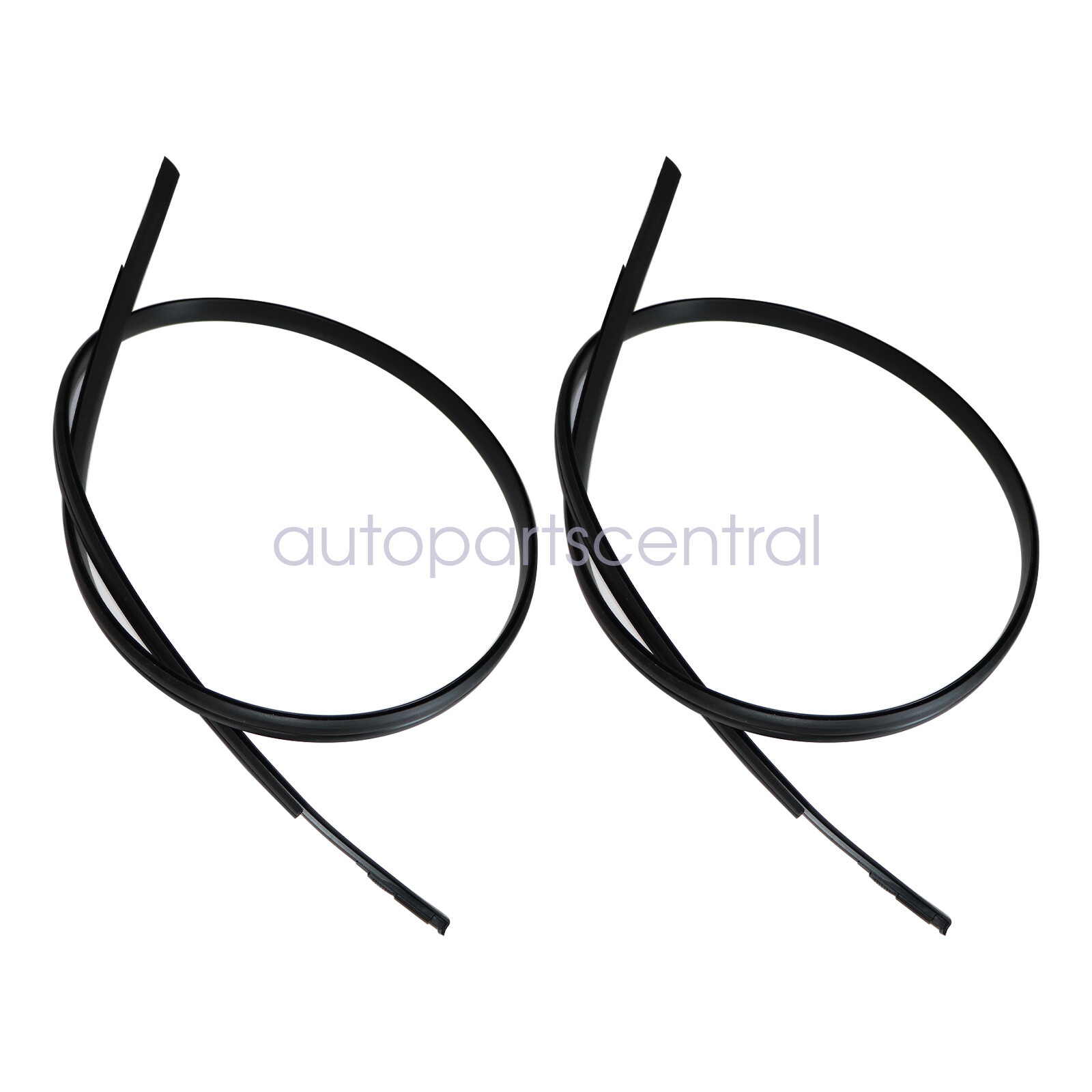 2 x Roof Drip Moulding Left & Right Side fit for Toyota 2007-11 Yaris Sedan US