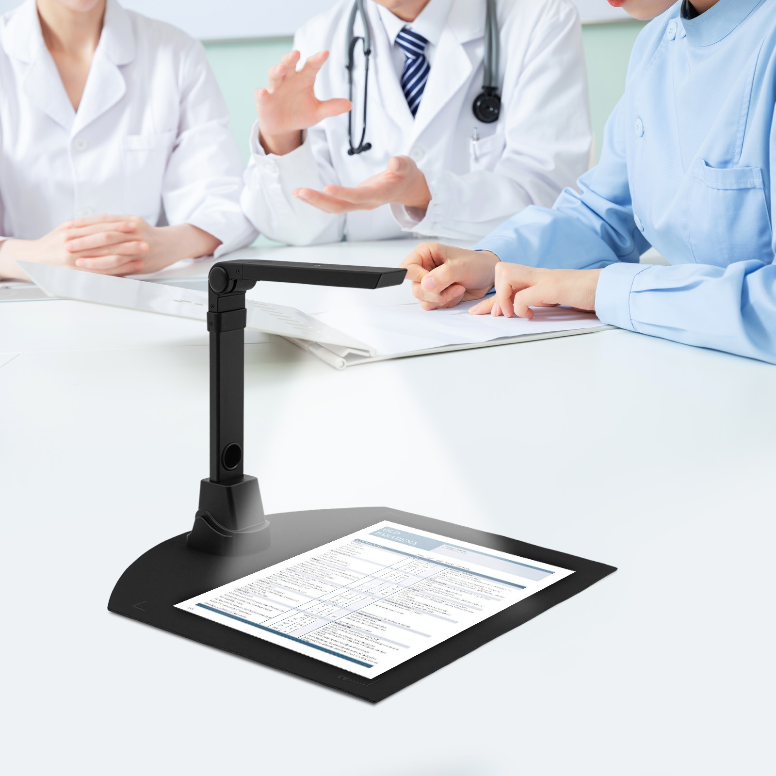 A3 Document Scanner, Fast Scan Document Camera, Portable 12-megapixel Scanner