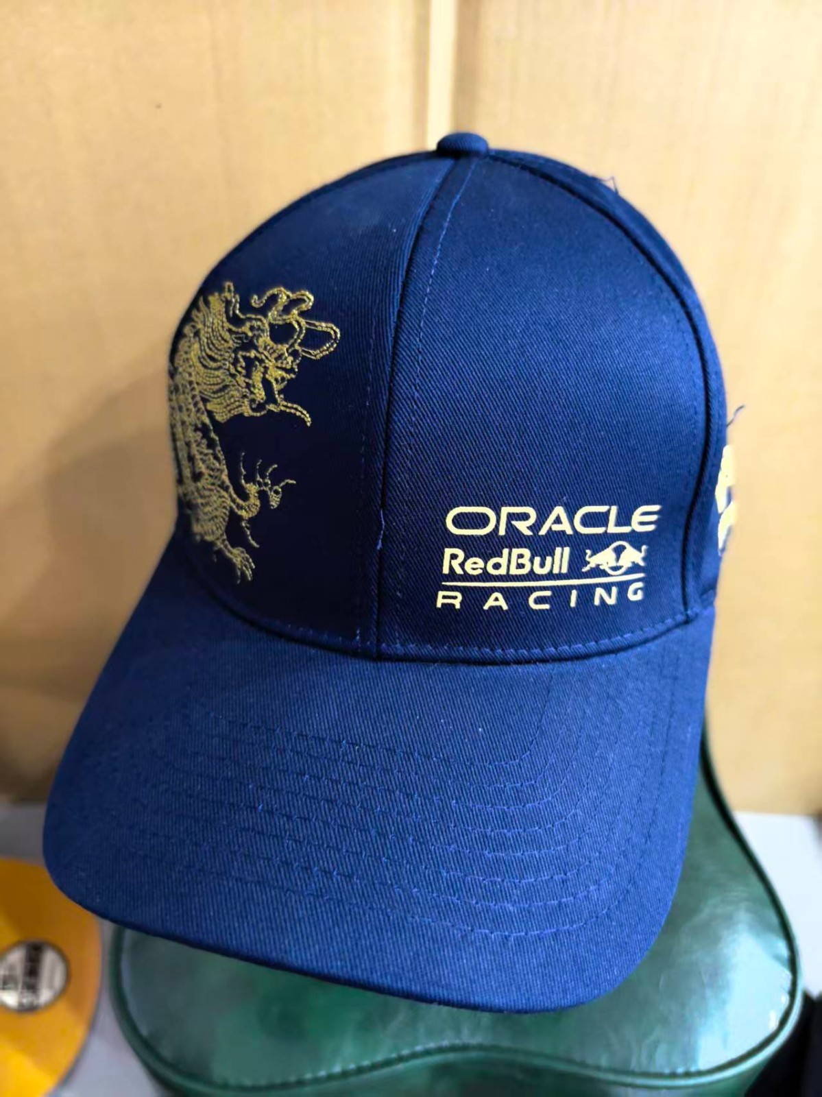 Red Bull Racing Navy Blue Baseball Cap Embroidered Sporty Casual Hat/Car Fan Hat