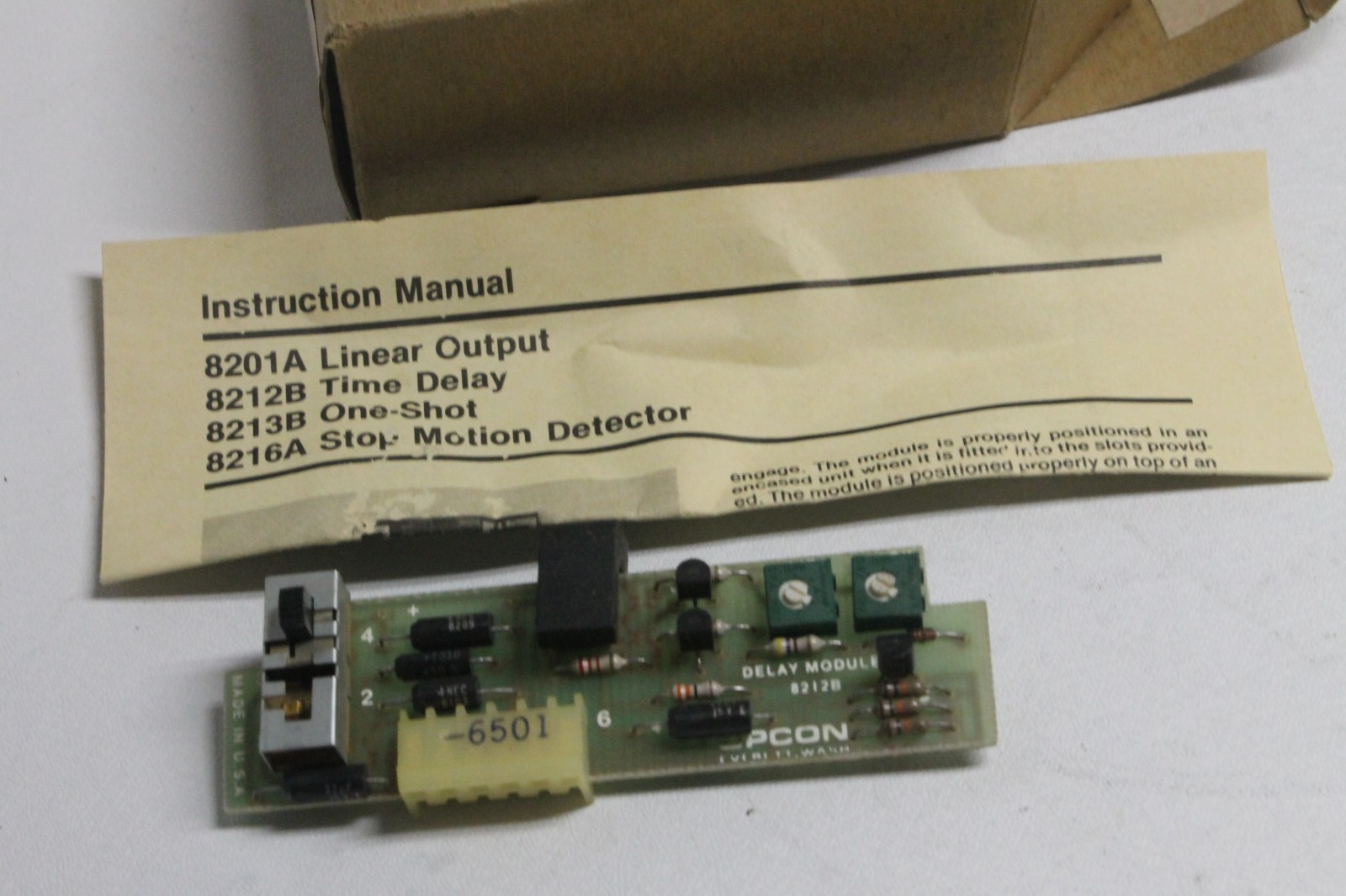 Opcon 8212B-6501 Logic Module New