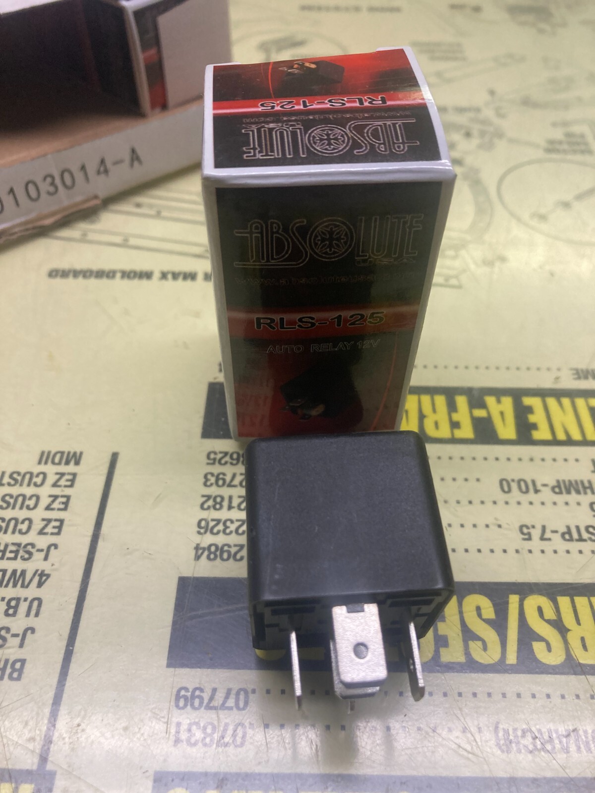FISHER SNOW PLOW REPLACEMENT HEADLIGHT RELAY - PT.# 8293