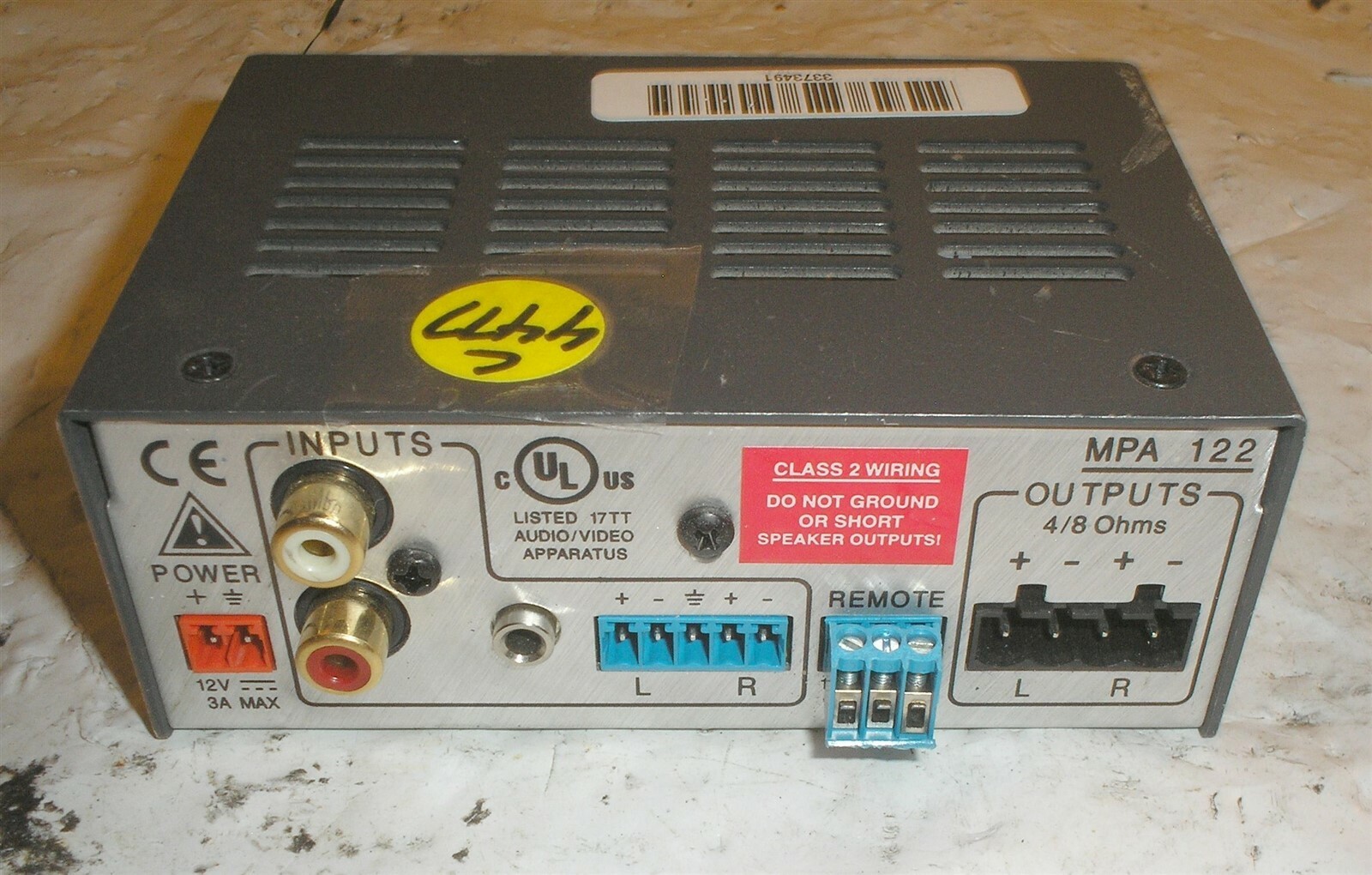 Extron MPA 122 Mini Power Amplifier
