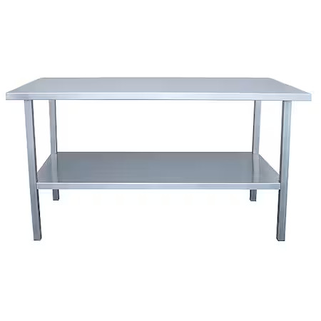 Jamco Uk372 Workbenches, Stainless Steel, 72" W, 34" Height, 1200 Lb., Straight