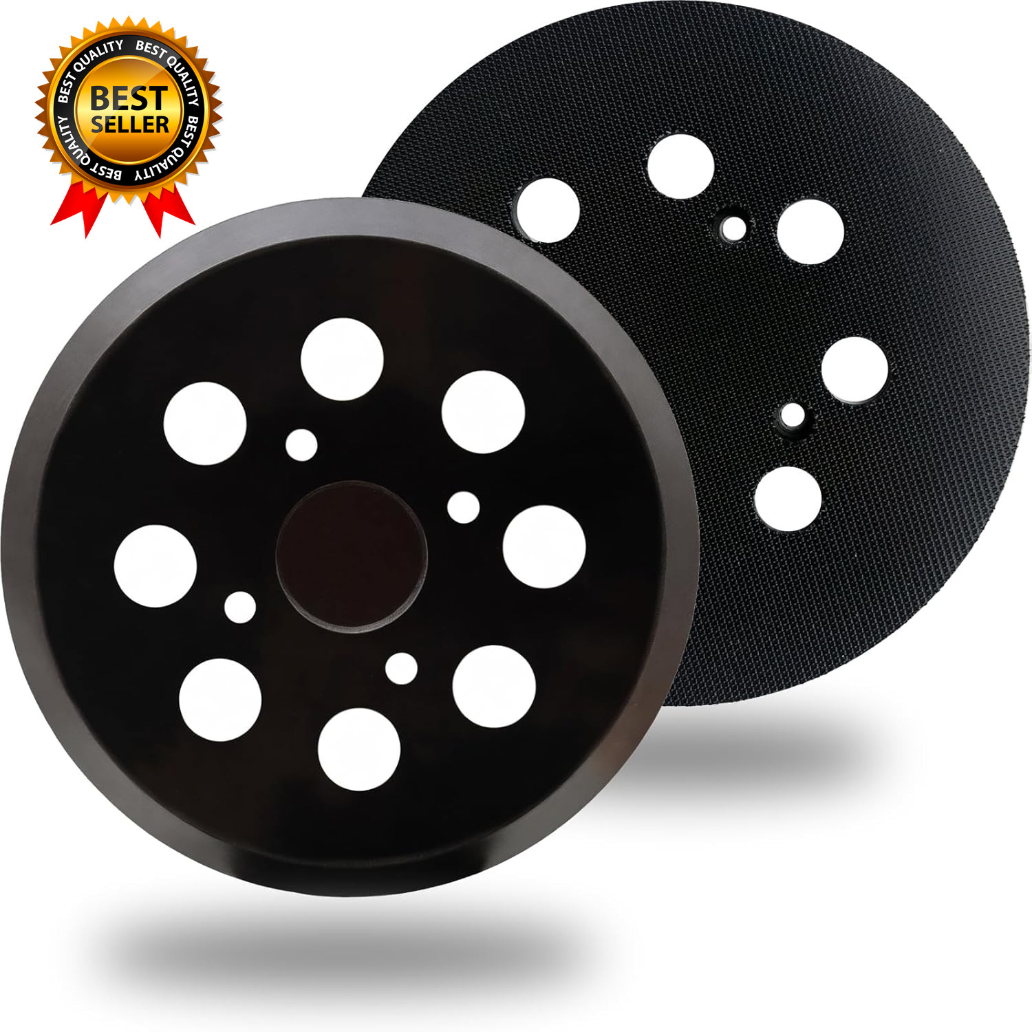 2 Pack 5 Inch 8 Hole Hook and Replacement Sander Pad for Craftsman 315