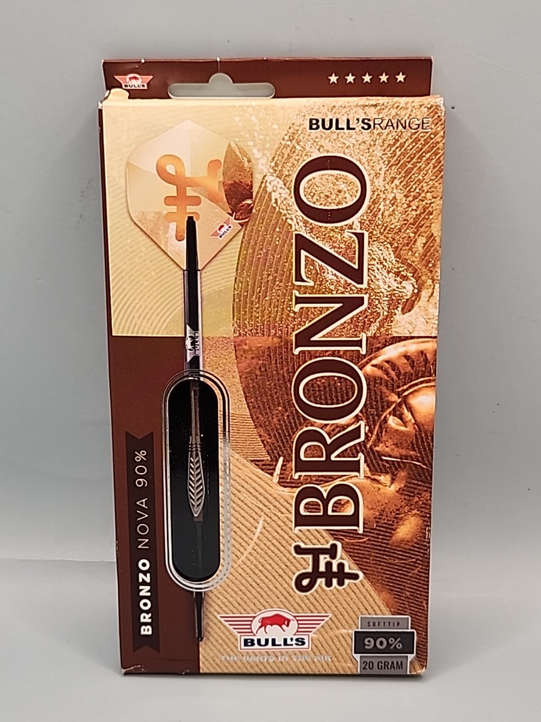 NEW Bull's Bronzo Darts Soft Tip 90% Tungsten Nova. 20g