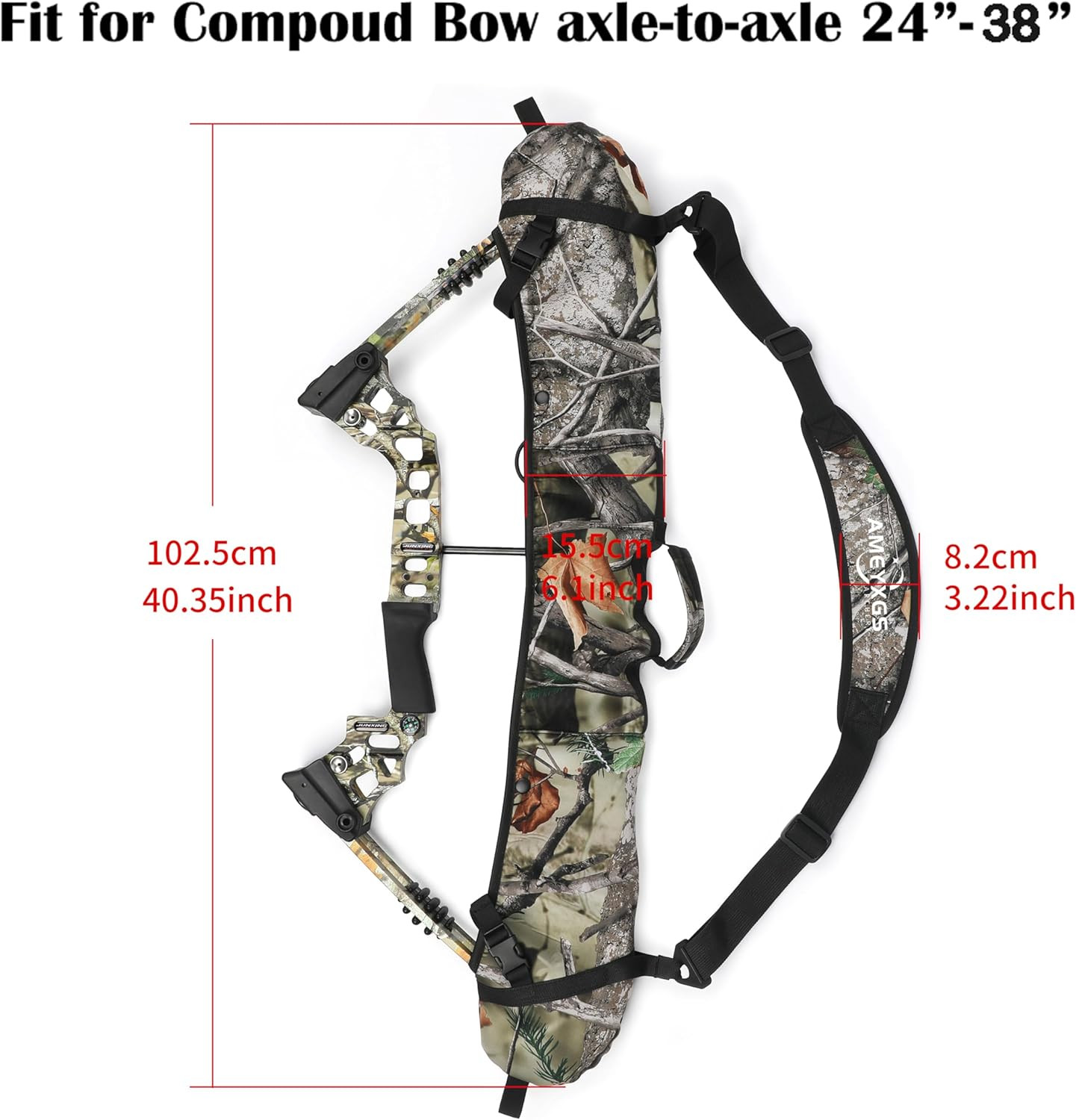 Compound Bow Sling String Protector Shoulder Strap Archery Hunting Accessory