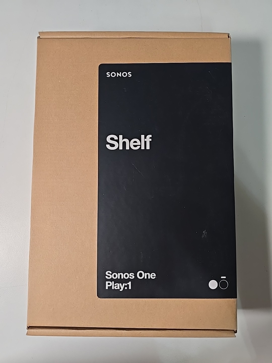Sonos Shelf for One and Play:1 Black S1SHFWW1BLK New Open Box