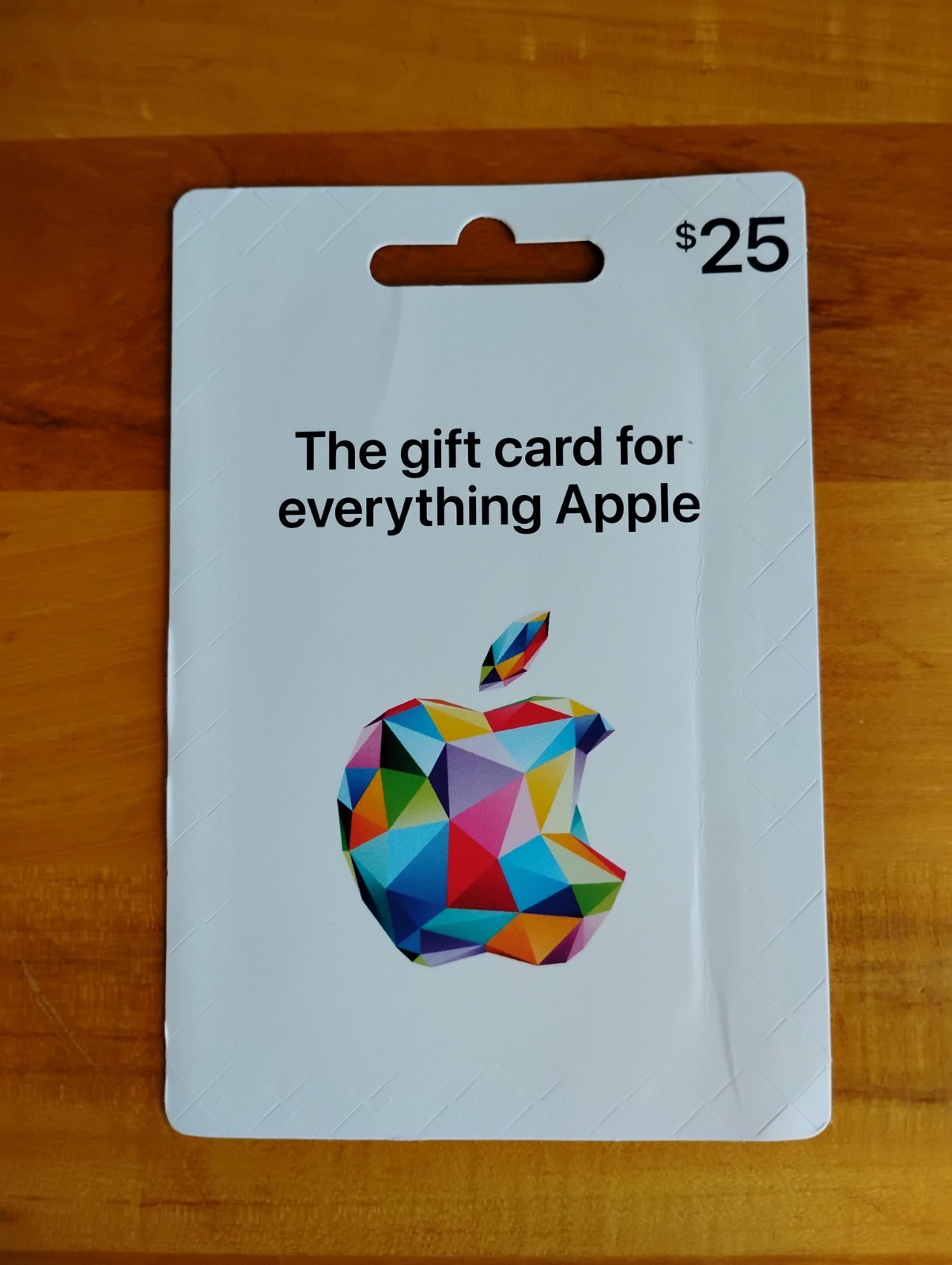 $25 Apple Gift Card – App Store & iTunes