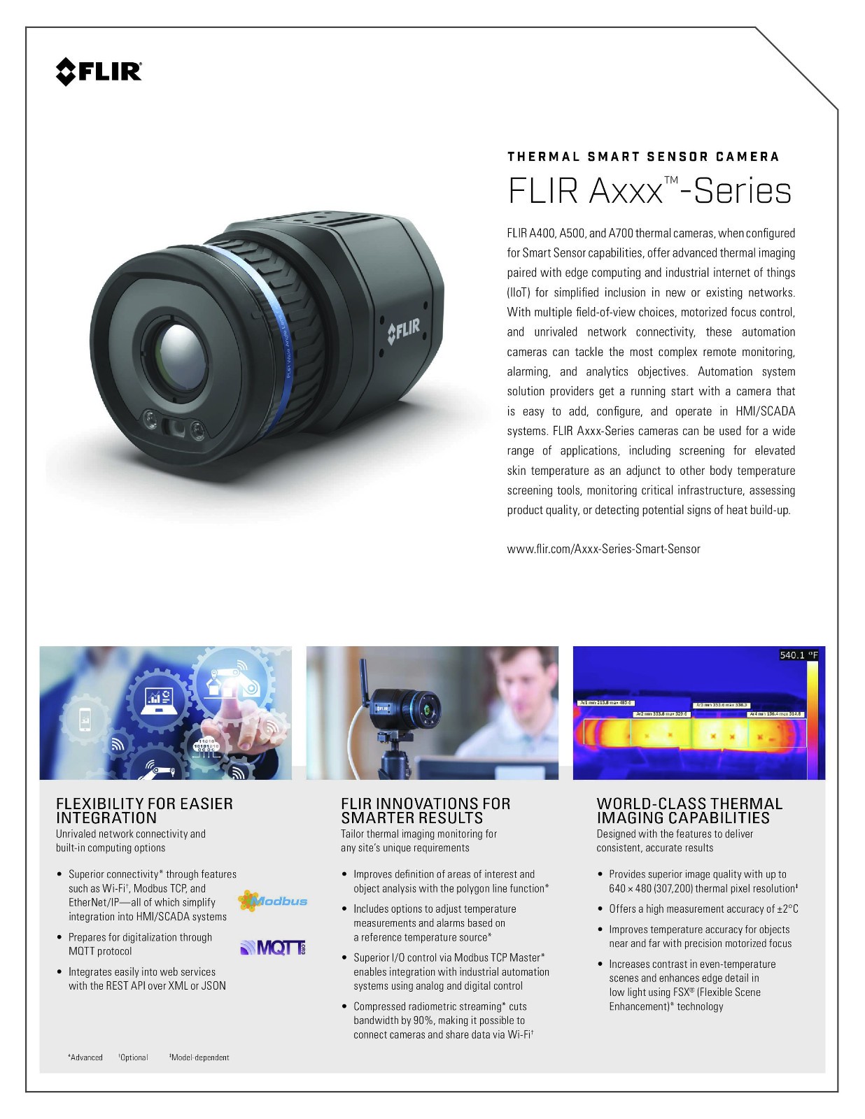 FLIR A700 EST Thermal Camera – Fixed Mount, High-Precision Imaging (Origina Box)