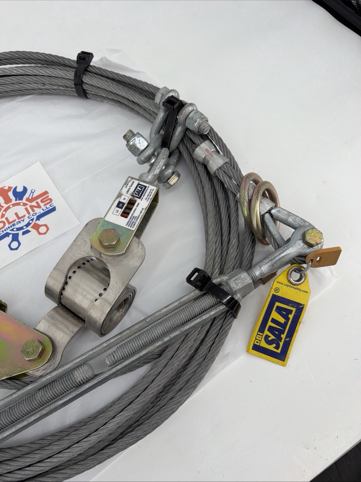 3M DBI-SALA 7608007 Cable Horizontal Lifeline System, HLL System, 60 Ft Length