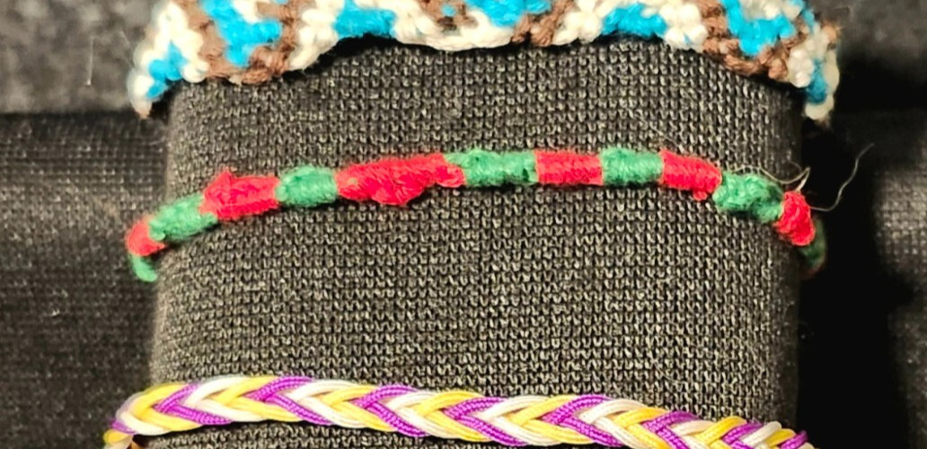 Handmade Embroidery Thread Bracelet