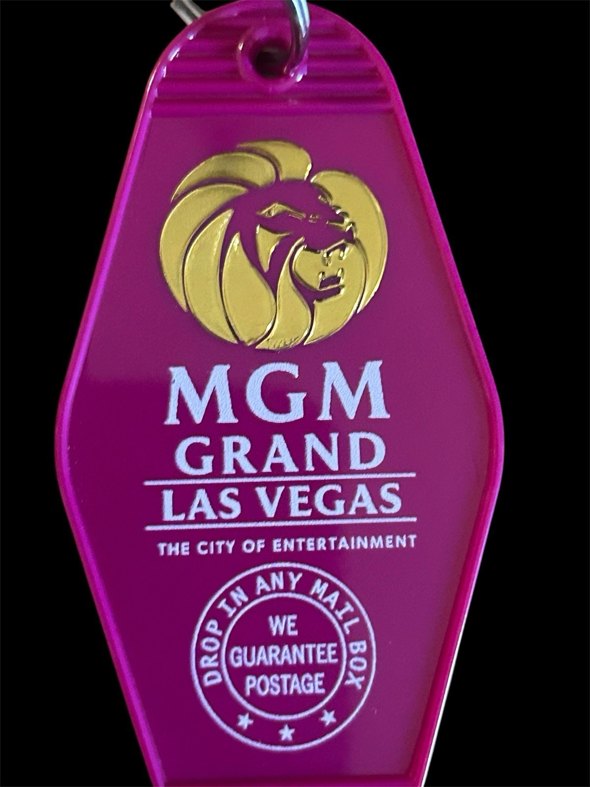 MGM GRAND Las Vegas Inpsired Keytag