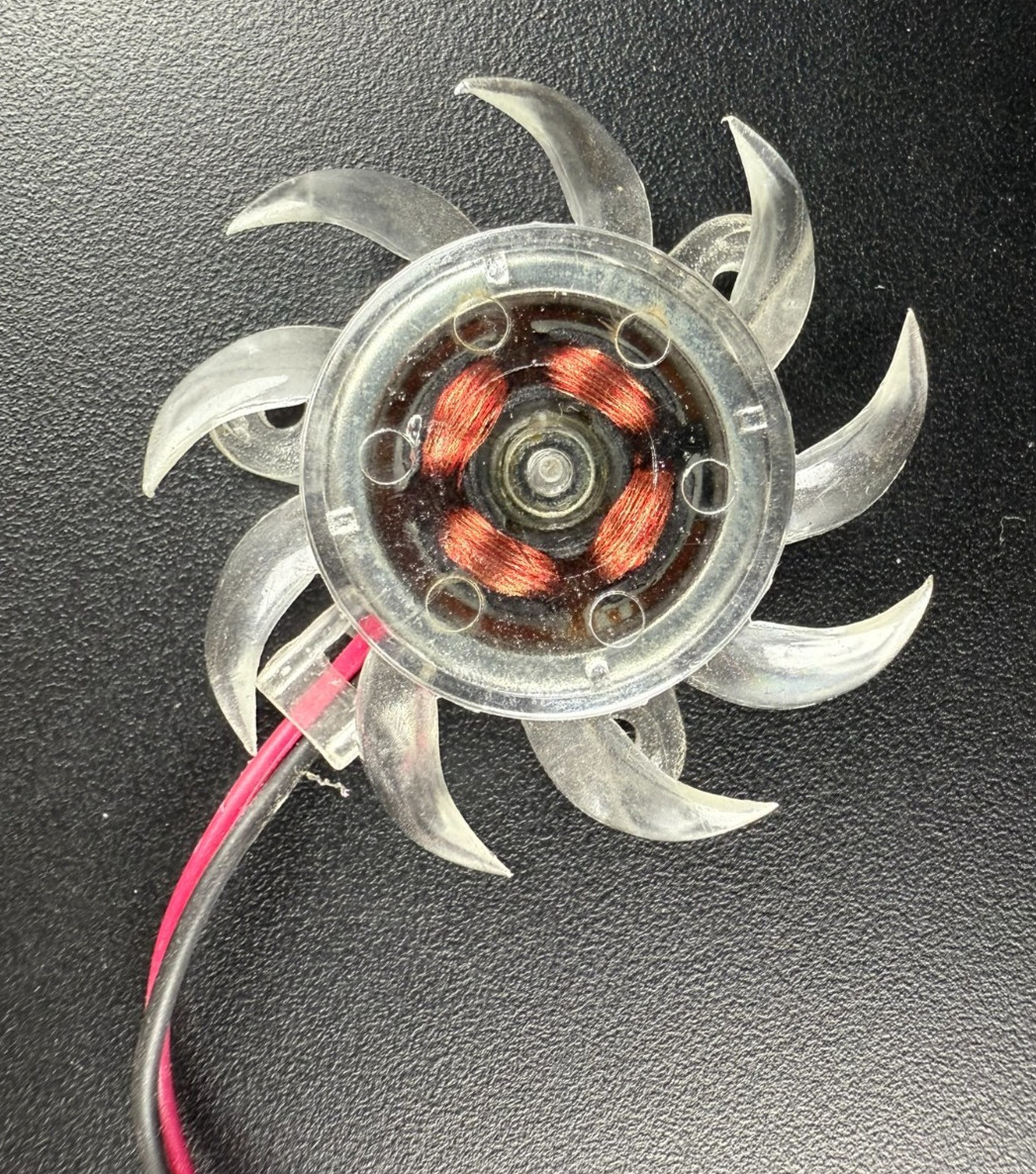 NEW - Heatsink Cooling Fan for DVR, Video Cards, Etc.  5V Motherboard Fan 2 Wire