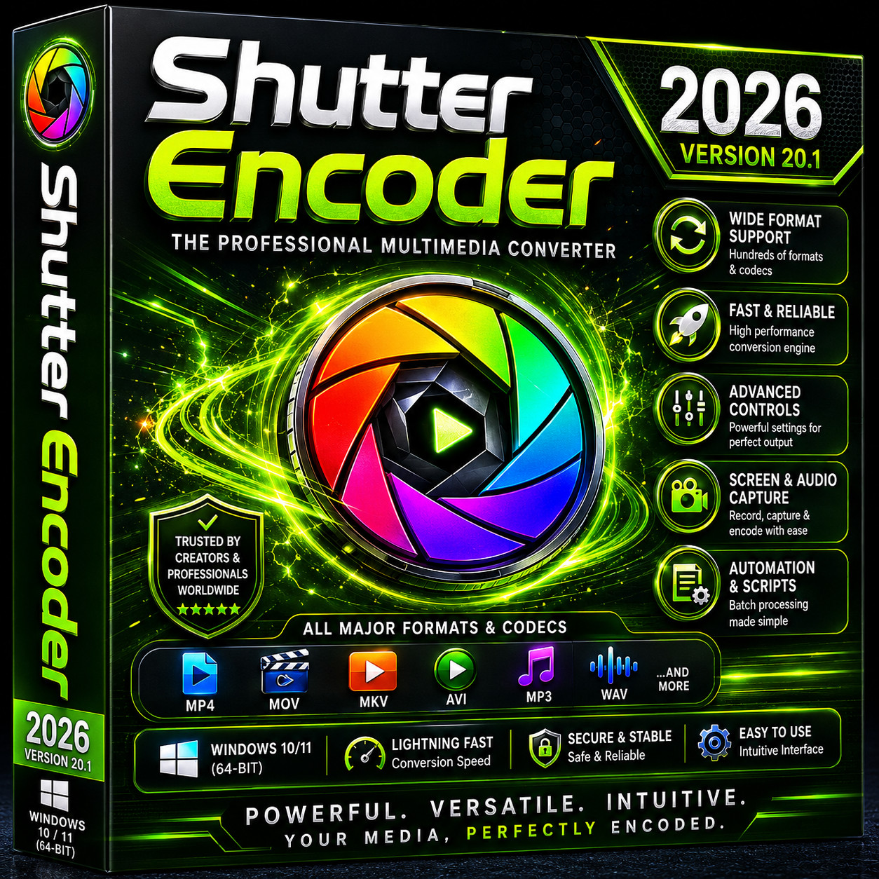 Shutter Encoder 2026 Convert Download YouTube Movies Videos Music ~ Windows CD