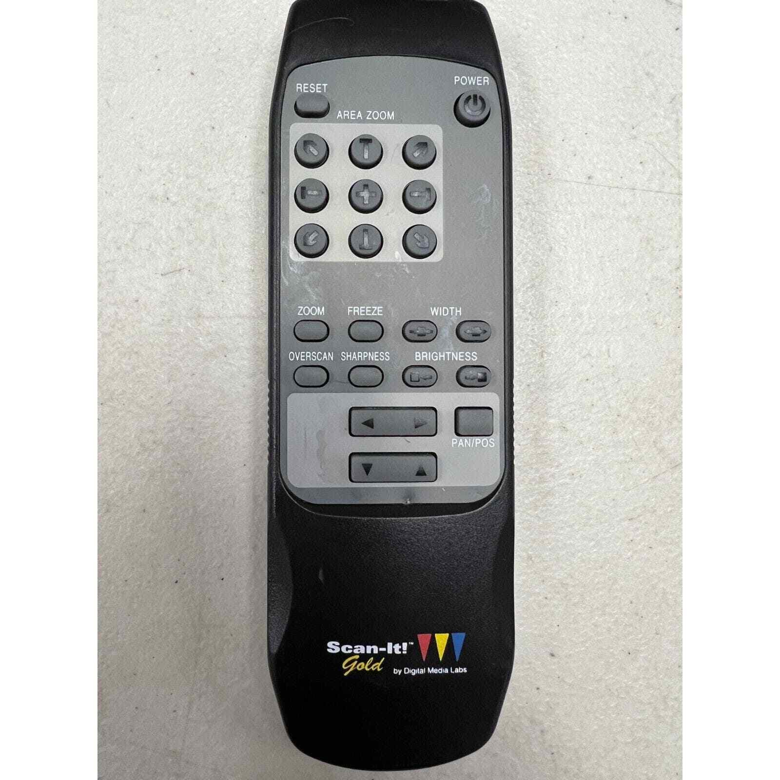 Digital Media Labs Scan-it Gold VGA Capture Device Replacement Remote Control